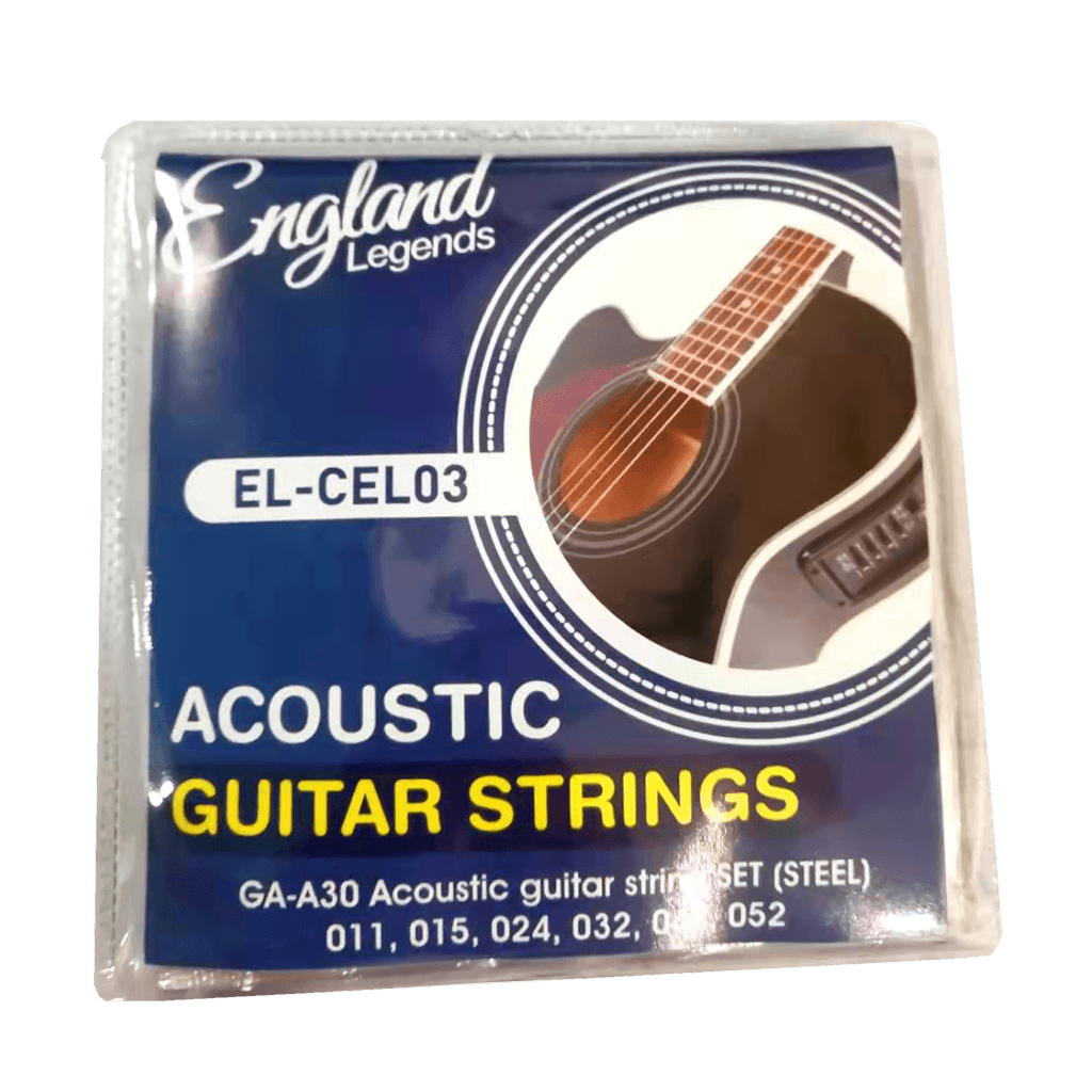SET DE CUERDAS PARA GUITARRA ACUSTICA O ELECTRACUSTICA, CALIBRE 0.11- 0.15- 0.24- 0.32- 0.42- 0.52 MM
