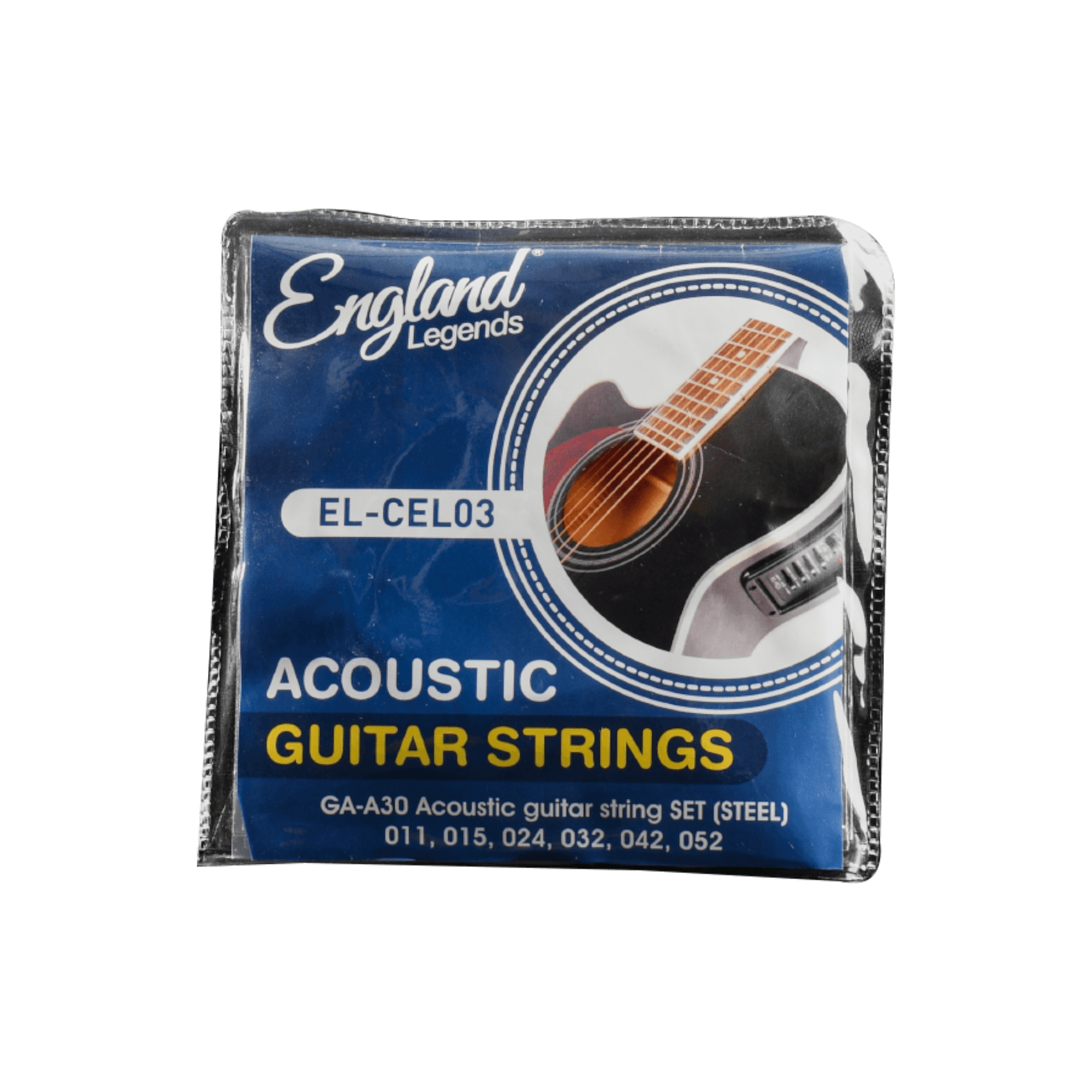 SET DE CUERDAS PARA GUITARRA ACUSTICA O ELECTRACUSTICA, CALIBRE 0.11- 0.15- 0.24- 0.32- 0.42- 0.52 MM - Miniatura 10