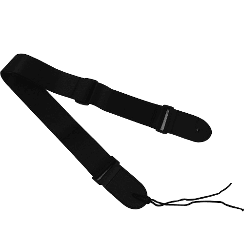 CORREA PARA GUITARRA O BAJO, DE POLIPROPILENO, EN COLOR NEGRO - Miniatura 2