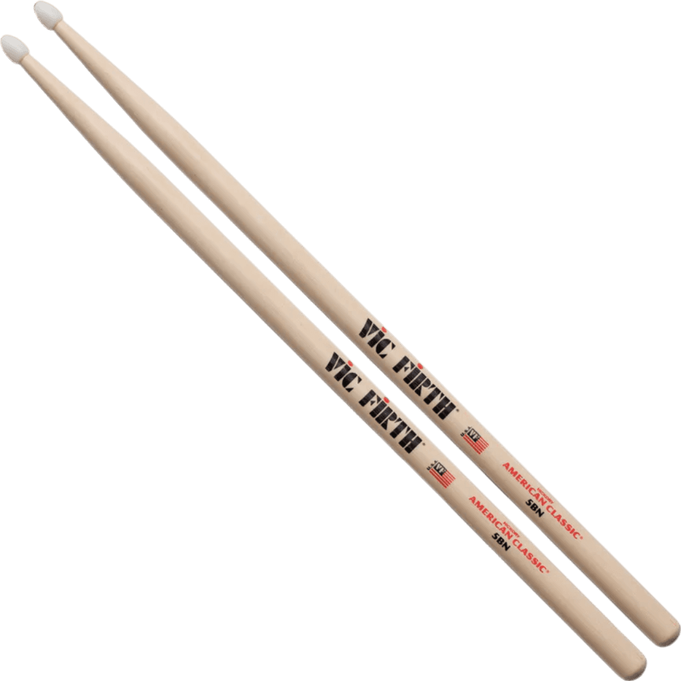 BAQUETA 5BN PUNTA DE NYLON, COLOR NATURAL, 406.1X15.1MM - Miniatura 2