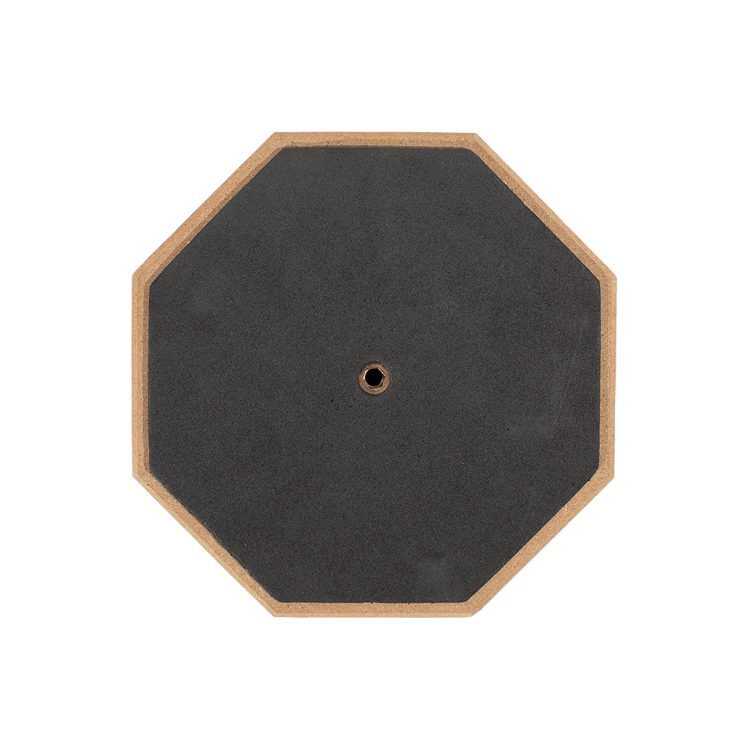 SET DE PRACTICA PARA PERCUSION, PAD 8" COLOR AZUL, CAUCHO Y MADERA, INCLUYE BOLSO PARA PAD Y SOPORTE TRIPODE DE METAL COLOR NEGRO - Miniatura 3