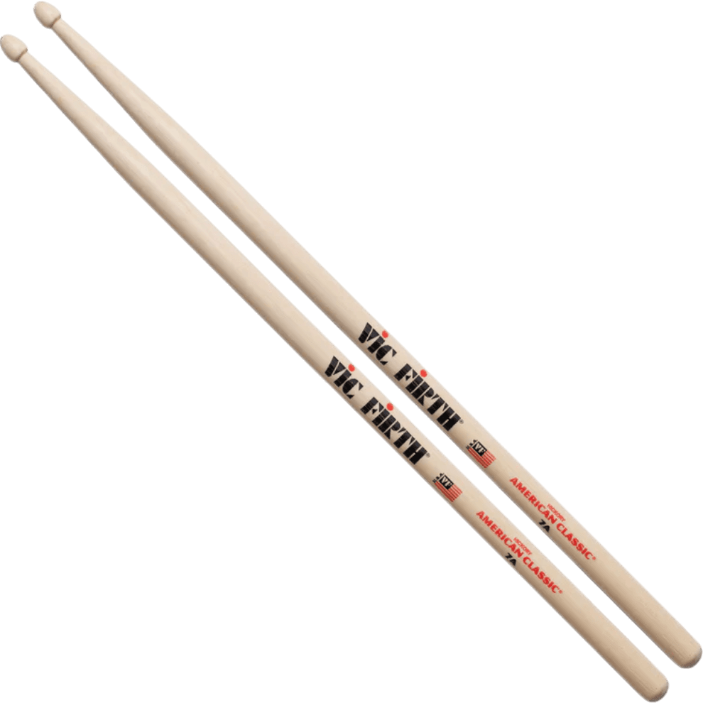 BAQUETA 7AN PUNTA DE NYLON, COLOR NATURAL, 393.7X13.7MM - Miniatura 2