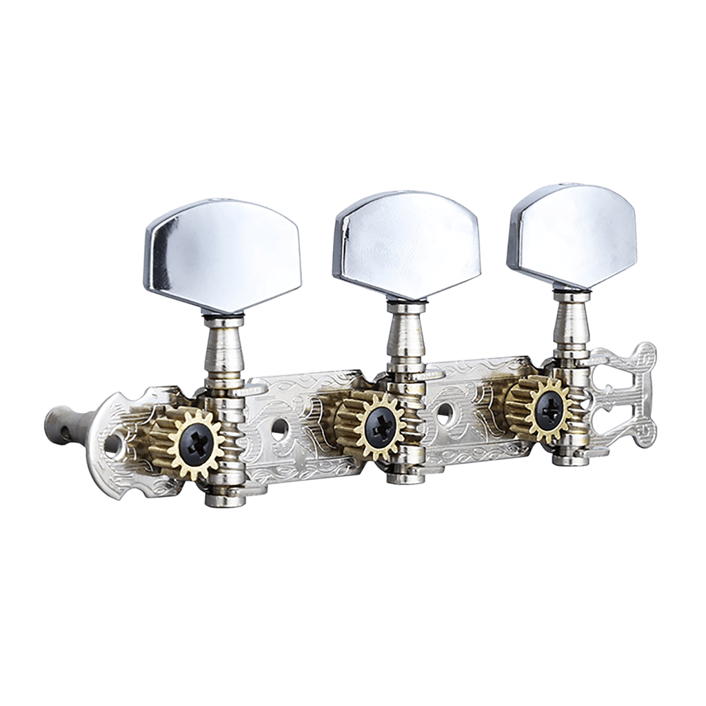 SET DE CLAVIJAS PARA GUITARRA CLASICA, NIQUELADAS