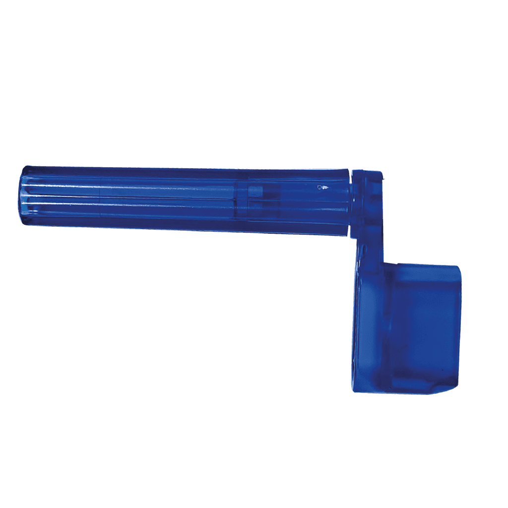 ENRROLLADOR DE CUERDAS PARA GUITARRA, NYLON COLOR AZUL