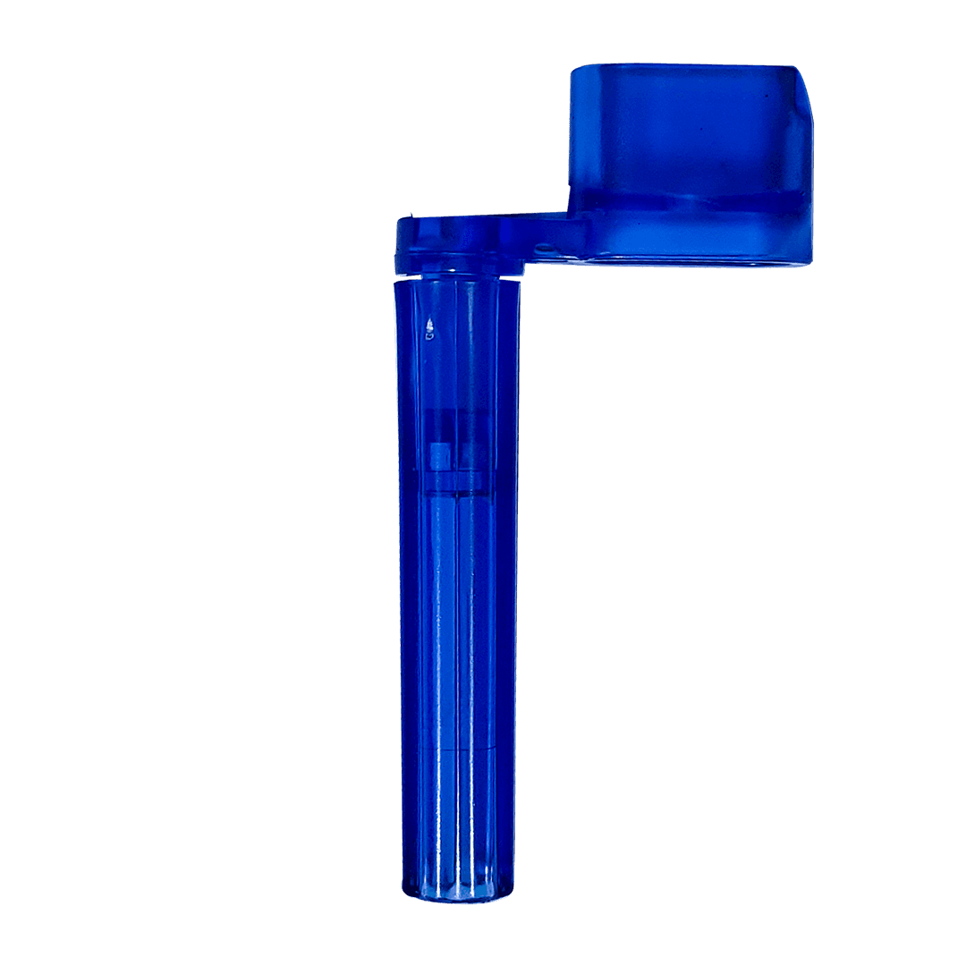 ENRROLLADOR DE CUERDAS PARA GUITARRA, NYLON COLOR AZUL - Miniatura 2