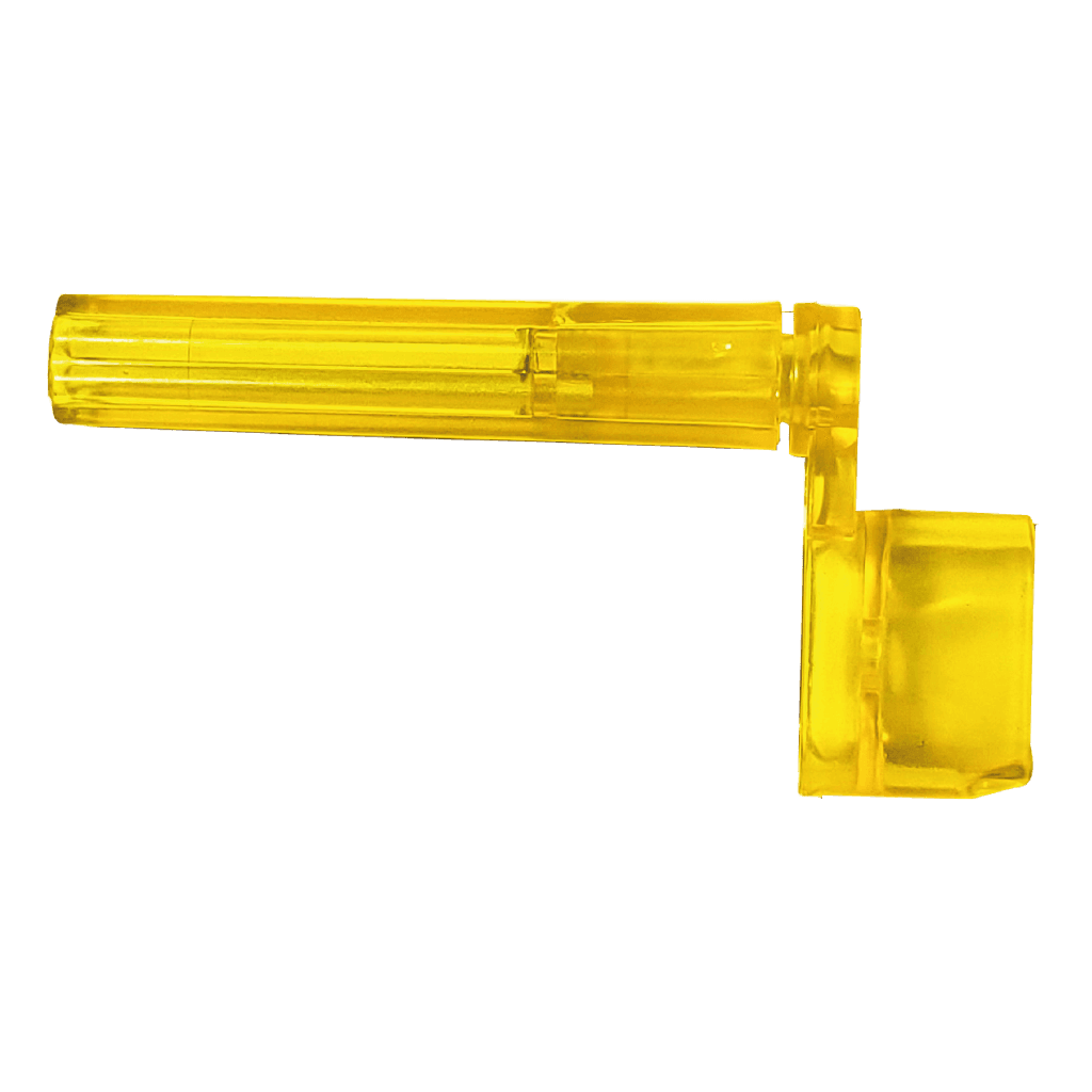 ENRROLLADOR DE CUERDAS PARA GUITARRA, NYLON COLOR AMARILLO