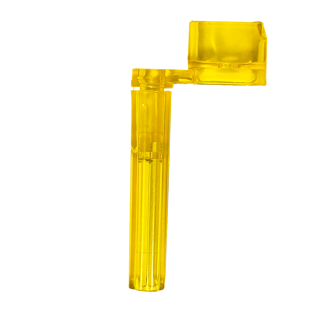 ENRROLLADOR DE CUERDAS PARA GUITARRA, NYLON COLOR AMARILLO - Miniatura 2