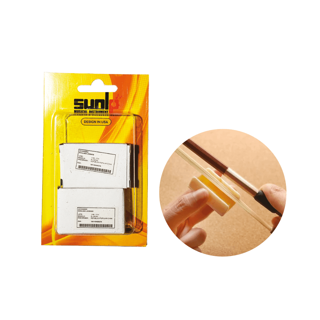 PAR DE RESINA ANTIDESLIZANTE PERRUBIA PARA ARCOS DE VIOLIN