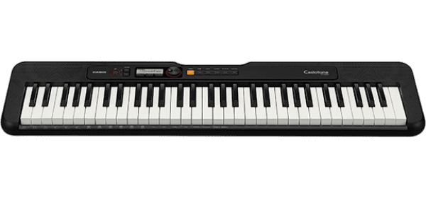 TECL 61 T, 400 TIMB, 77 RITM, POLIFONIA 32, CONEC  APP, USB A HOST,PANT LCD, COLOR NEGRO - Miniatura 2