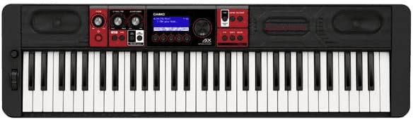 TECL 61 T, 900 TIMB, 243 RITM, 64 DE POLIF, USB A HOST- MIDI, PANT LCD, COLOR NEGRO