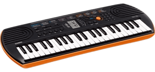 MINI TECL, 44 T, 100 TIMB, 50 RITM, 10 CANCIONES INCORPORADAS, POLIFONIA 8, PANTALLA LCD, INCL ADAPT DE CORRIENTE, COLOR NEGRO - Miniatura 2