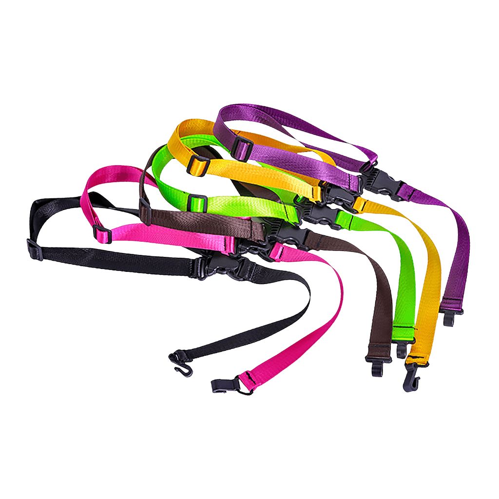 CORREA PARA UKELELE, LONGITUD MAXIMA 55.88CM, POLIPROPILENO COLOR ROJO