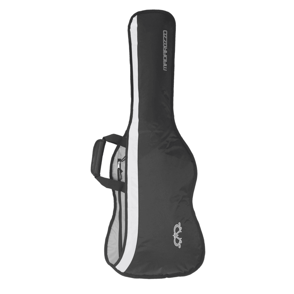 BOLSO PARA GUITARRA ELECTRICA 39", COLOR NEGRO Y GRIS, MATERIAL POLIESTER, CON RELLENO 8 MM