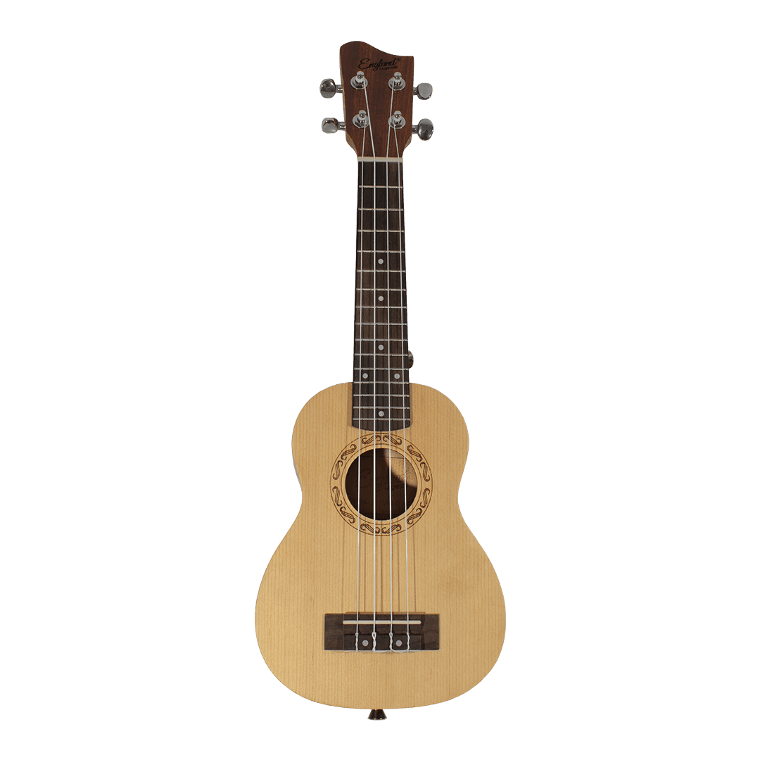 UKELELE SOPRANO 13", COLOR NATURAL, MADERA DE SAPELE, INCLUYE BOLSO Y JUEGO DE CUERDAS AQUILAS DE RESPUESTO - Miniatura 2