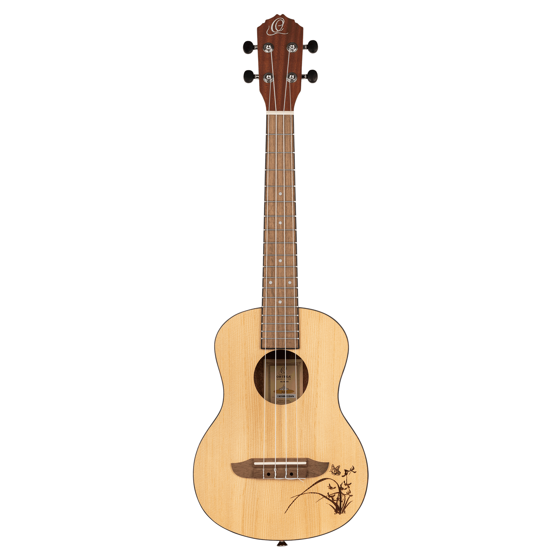 UKELELE TENOR  17", ACABADO SATINADO COLOR NATURAL, TAPA DE ABETO, FONDOS Y AROS DE SAPELI, DIAPASON Y PUENTE NOGAL - Miniatura 2