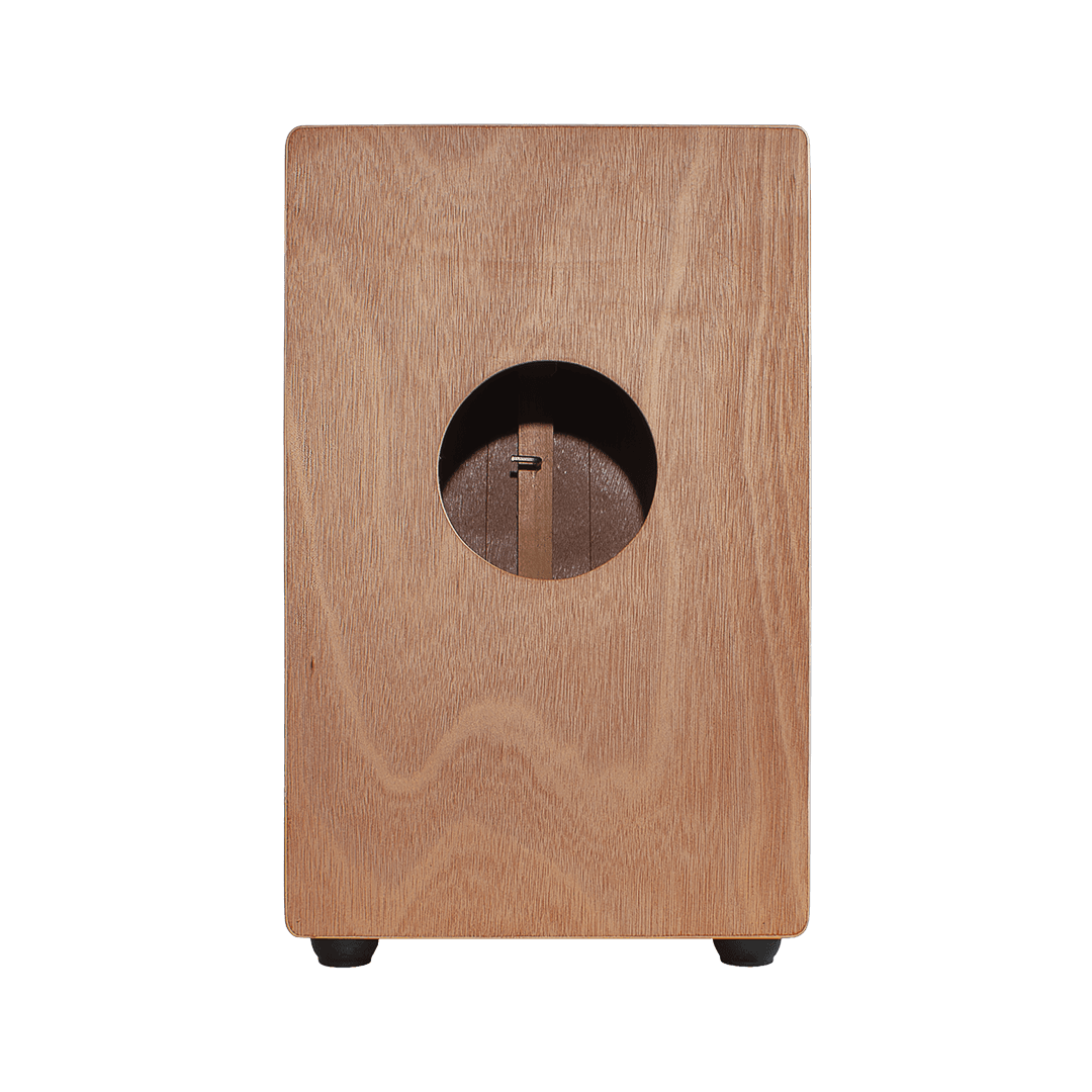 CAJON PERUANO CON TAPA FIJA, COLOR NATURAL, DIMENSIONES 48 CM x 29.8 CM x 30.2 CM - Miniatura 3