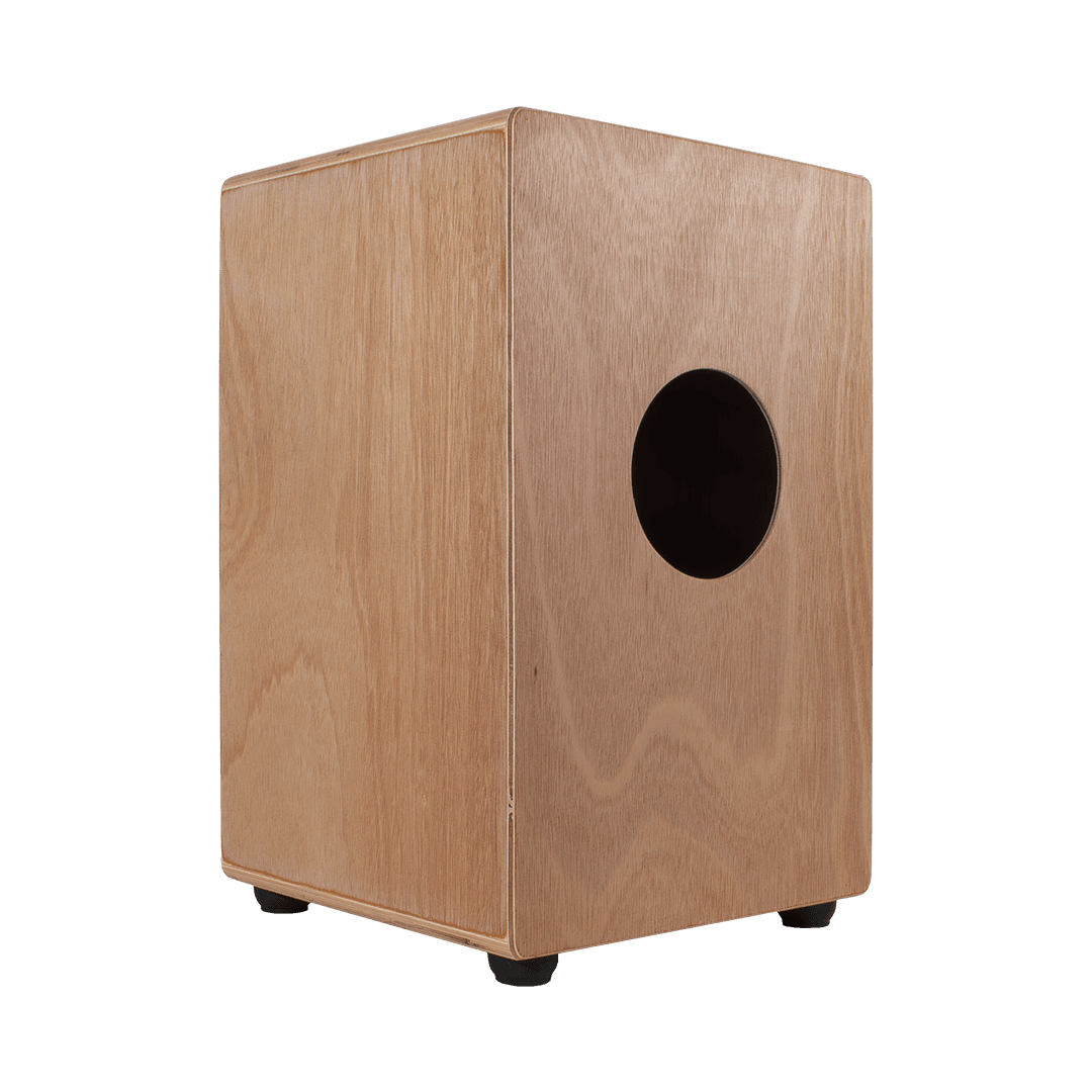 CAJON PERUANO CON TAPA FIJA, COLOR NATURAL, DIMENSIONES 48 CM x 29.8 CM x 30.2 CM - Miniatura 8