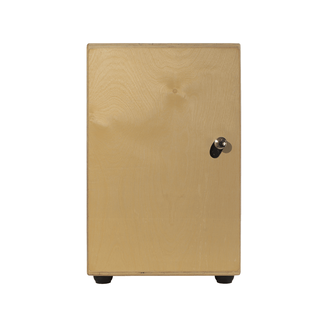 CAJON PERUANO CON TAPA ATORNILLADA Y BORDONERA AJUSTABLE, COLOR NATURAL, DIMENSIONES 48 CM x 29.8 CM x 30.2 CM - Miniatura 4