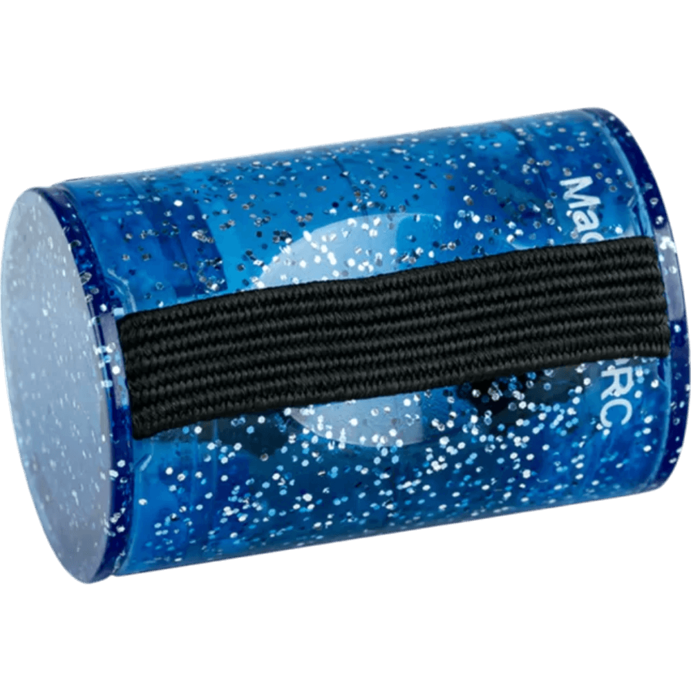 SHAKER PARA DEDOS, DE NYLON, COLOR AZUL ESCARCHADO - Miniatura 3