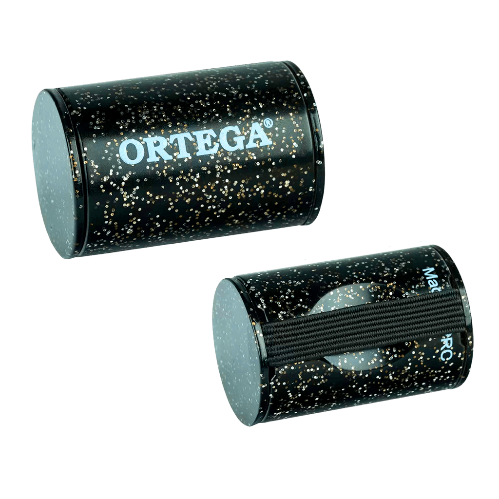 SHAKER PARA DEDOS, DE NYLON, COLOR NEGRO ESCARCHADO