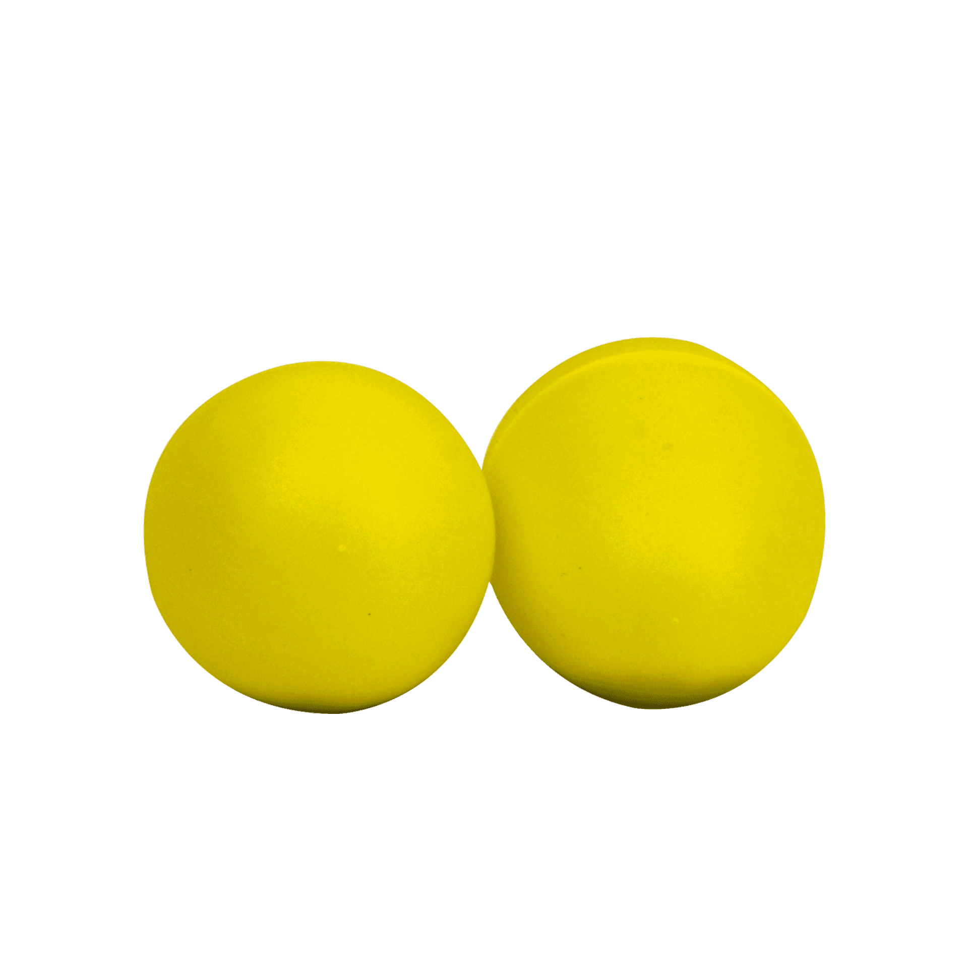 PAR SHAKER FORMA DE HUEVO COLOR AMARILLO, PLASTICO DE ALTO IMPACTO - Miniatura 2