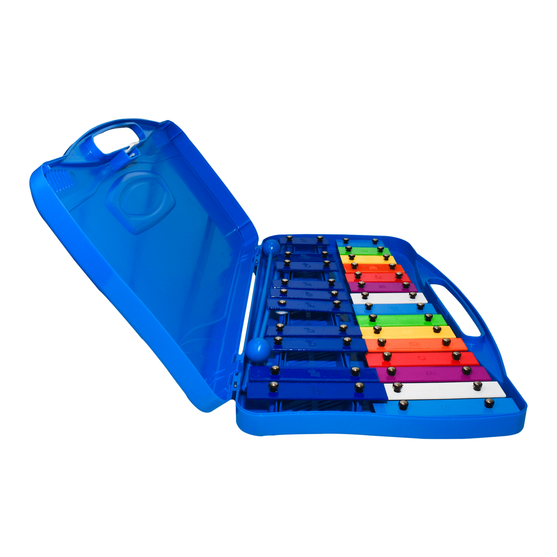 XILOFONO DE 25 LAMINAS, COLOR AZUL, INCLUYE ESTUCHE - Miniatura 5