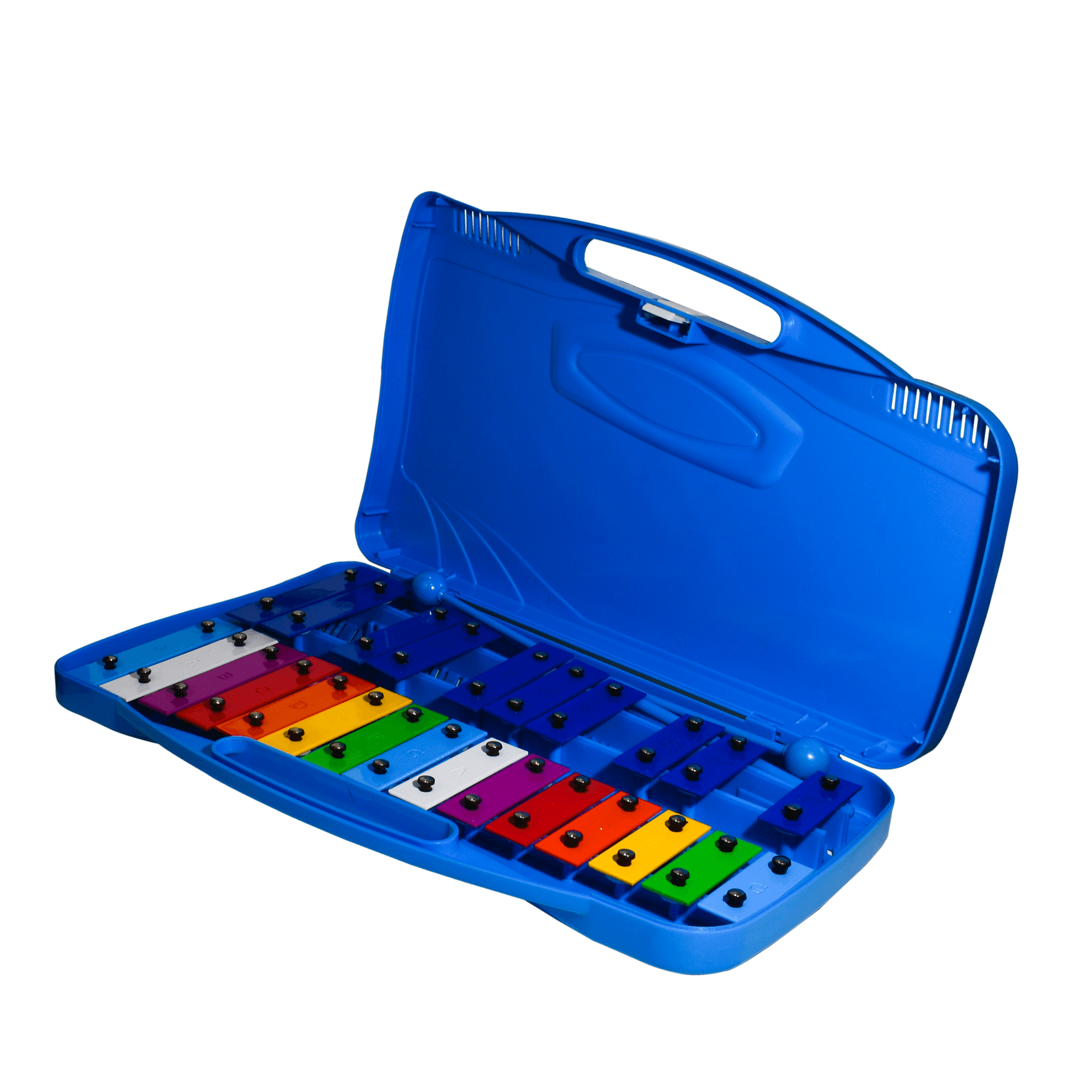 XILOFONO DE 25 LAMINAS, COLOR AZUL, INCLUYE ESTUCHE - Miniatura 6