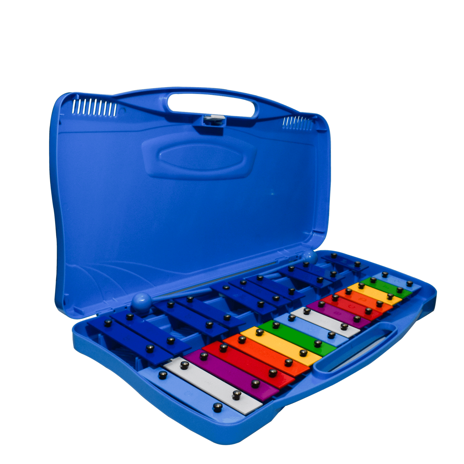 XILOFONO DE 25 LAMINAS, COLOR AZUL, INCLUYE ESTUCHE - Miniatura 7