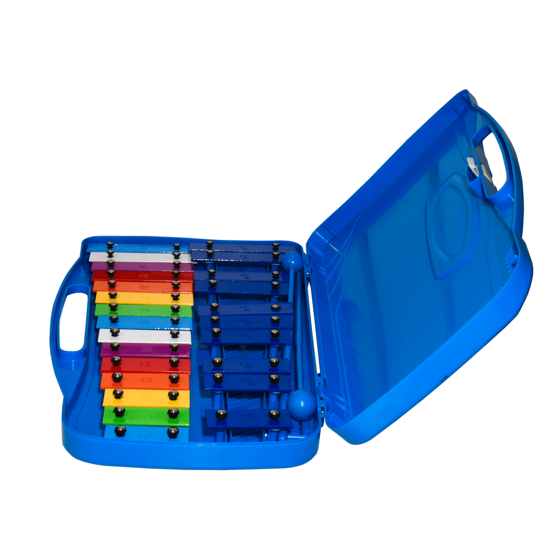 XILOFONO DE 25 LAMINAS, COLOR AZUL, INCLUYE ESTUCHE - Miniatura 8