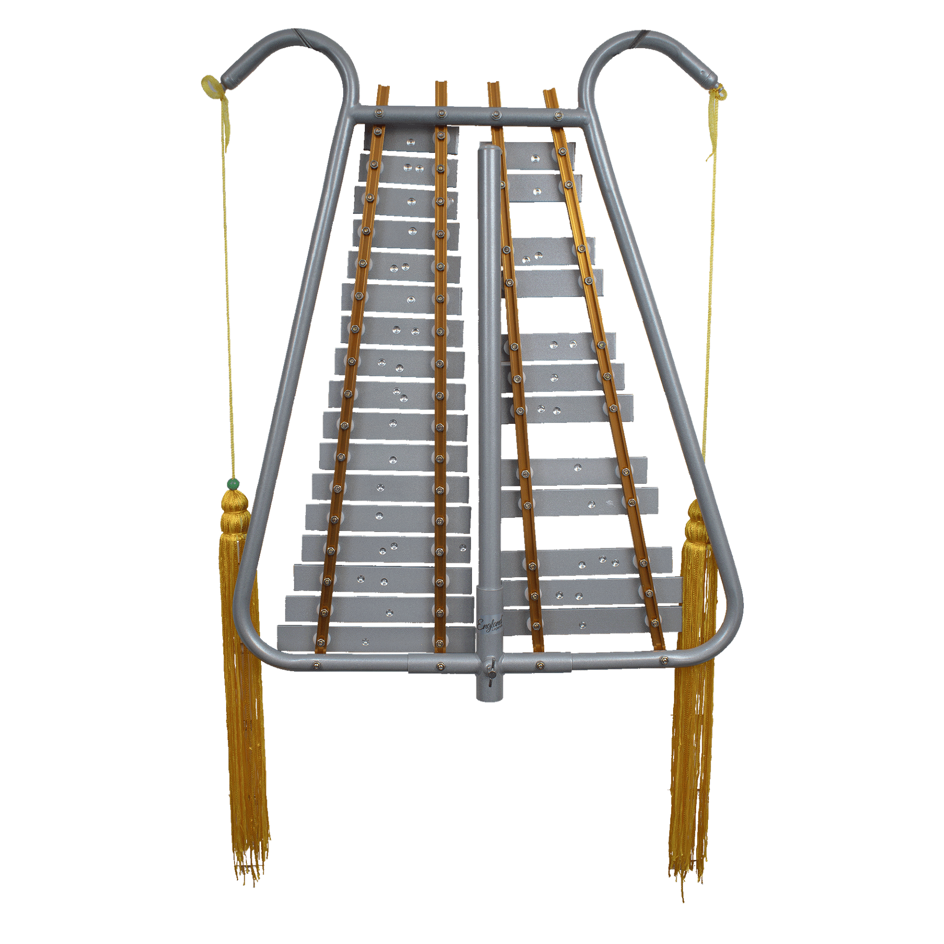 LYRA PARA BANDA DE GUERRA, INCLUYE CORREA, CARTUCHERA DE CUERO Y BAQUETAS - Miniatura 3