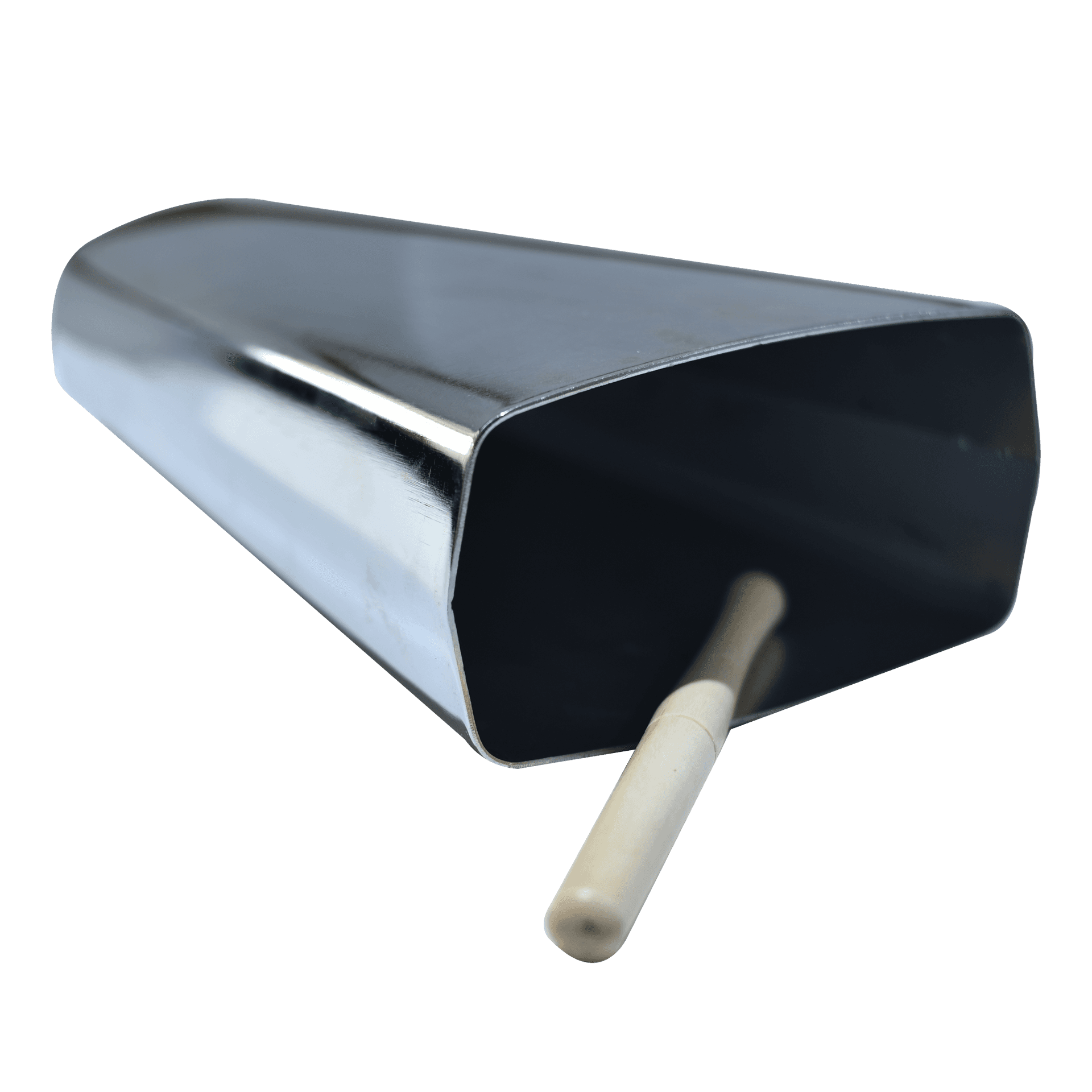 CAMPANA DE MANO, 8", COLOR NIQUELADO