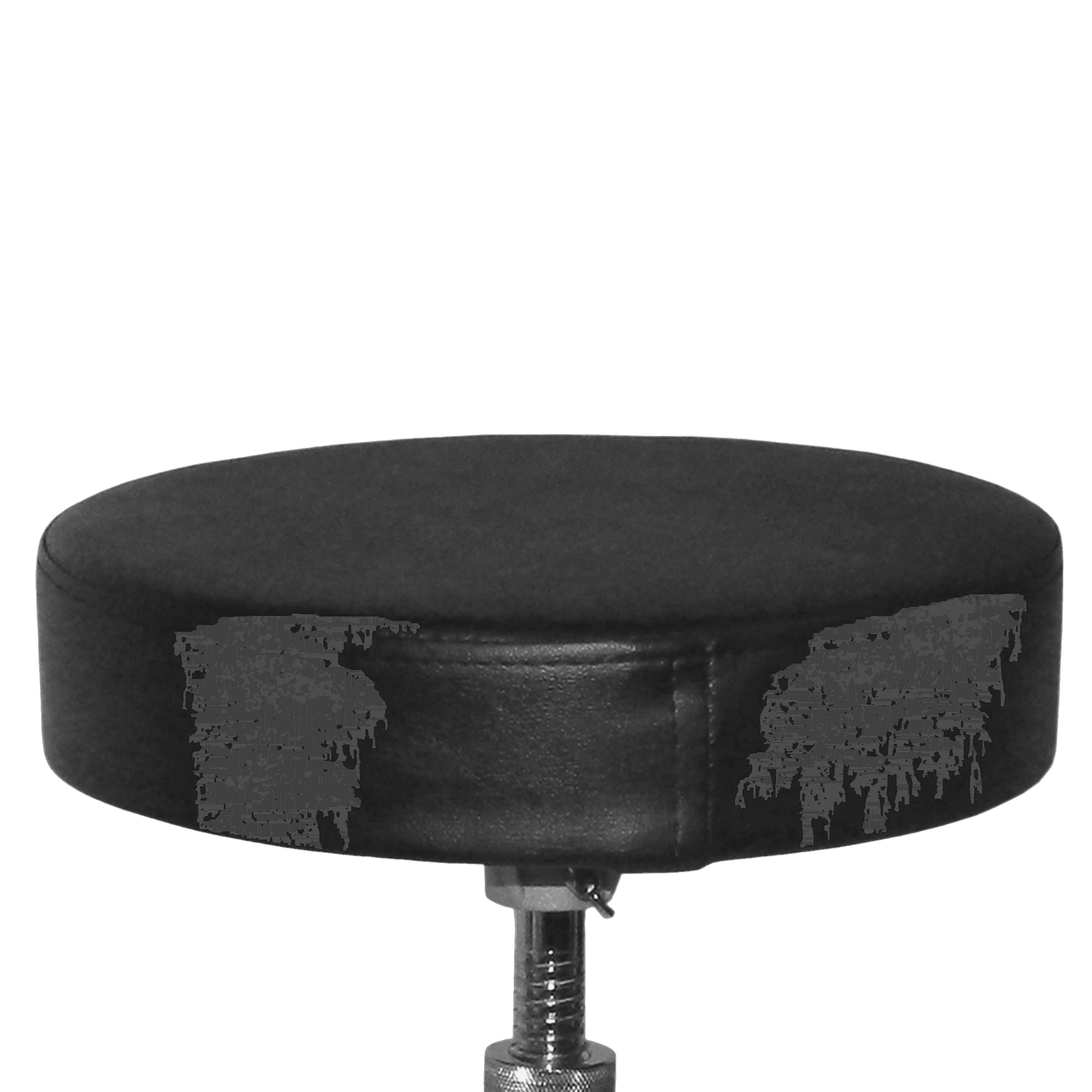 SILLA PARA BATERIA DE METAL NIQUELADO Y ALMOHADA DE ESPUMA Y VINIL - Miniatura 3