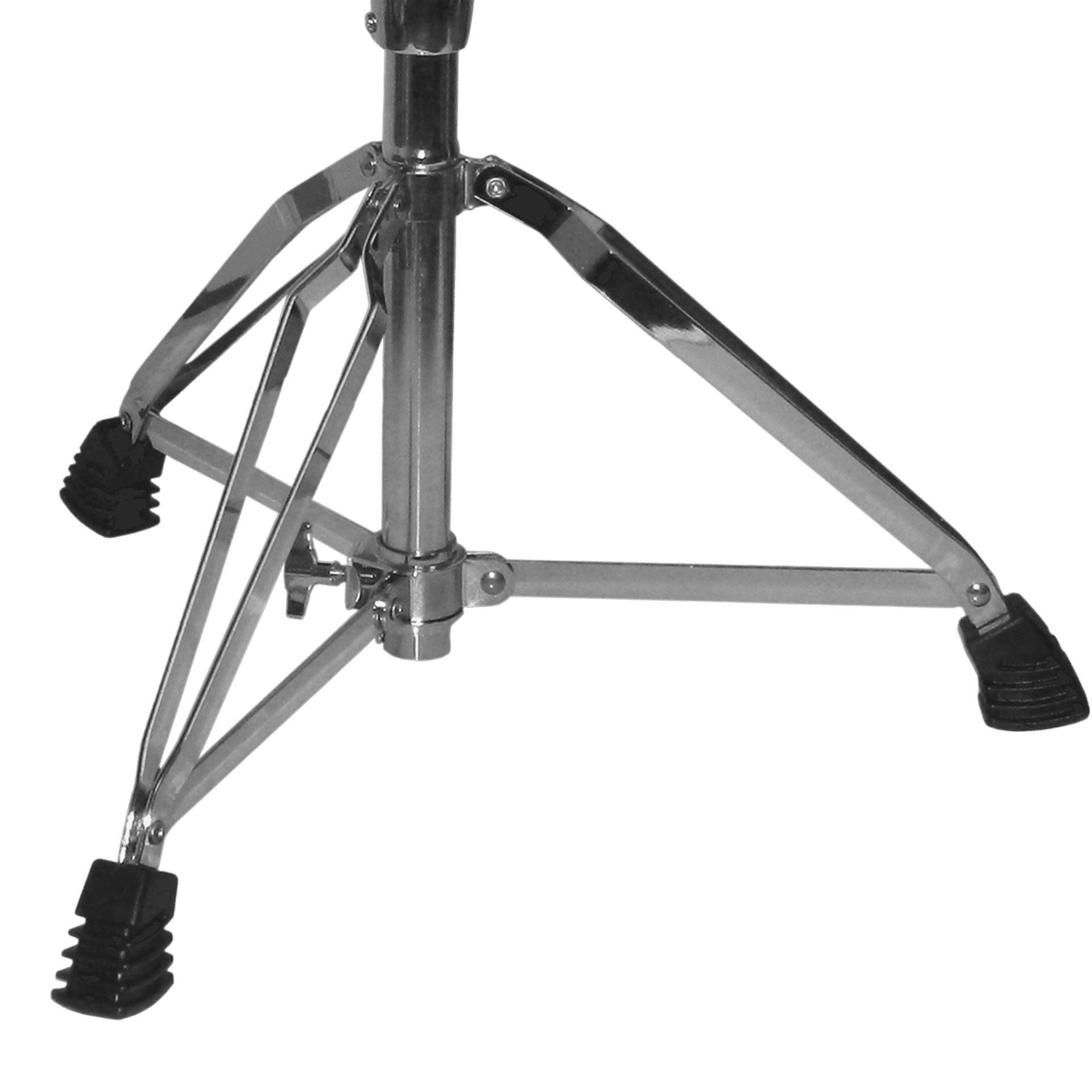 SILLA PARA BATERIA DE METAL NIQUELADO Y ALMOHADA DE ESPUMA Y VINIL - Miniatura 4