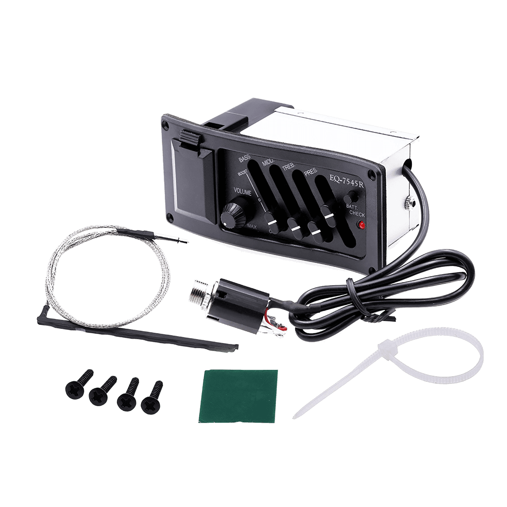 EQUALIZADOR DE 4 BANDAS PARA GUITARRA