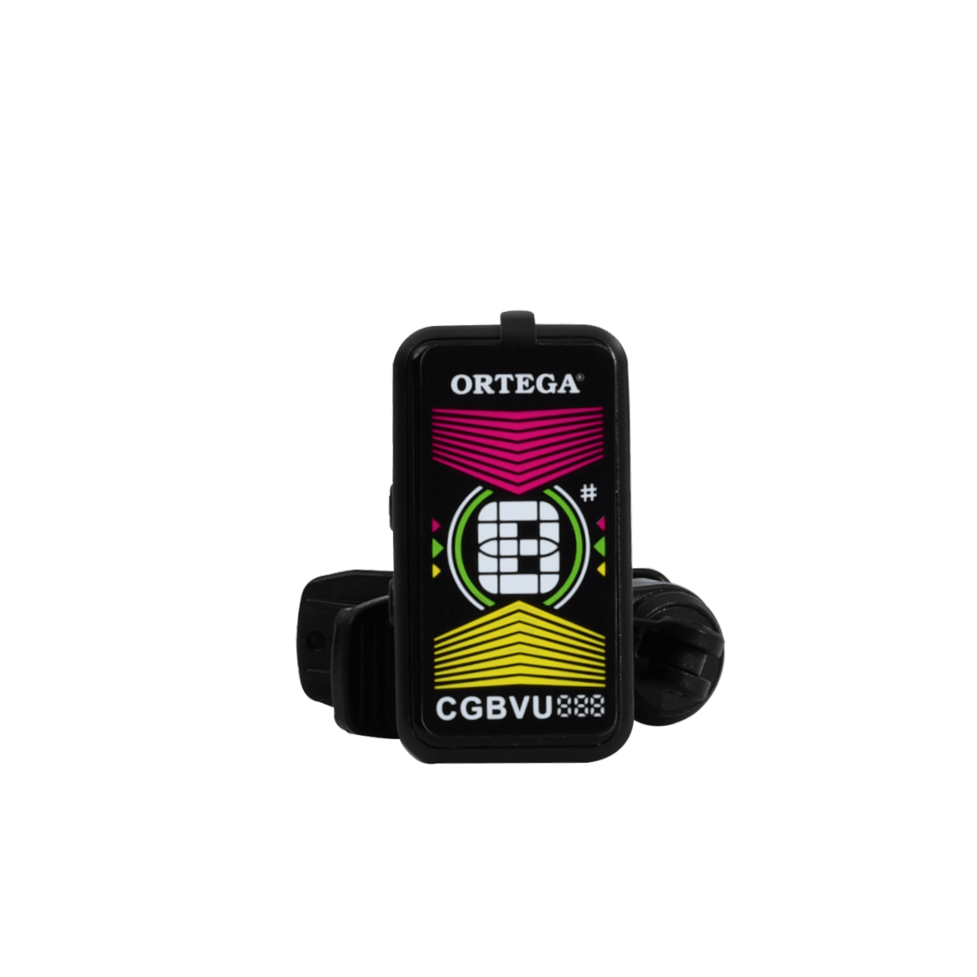 AFINADOR CROMATICO PARA GUITARRAS, BAJOS Y TODO TIPO DE INSTRUMENTO DE CUERDAS, GIRA 180°, COLOR NEGRO - Miniatura 2