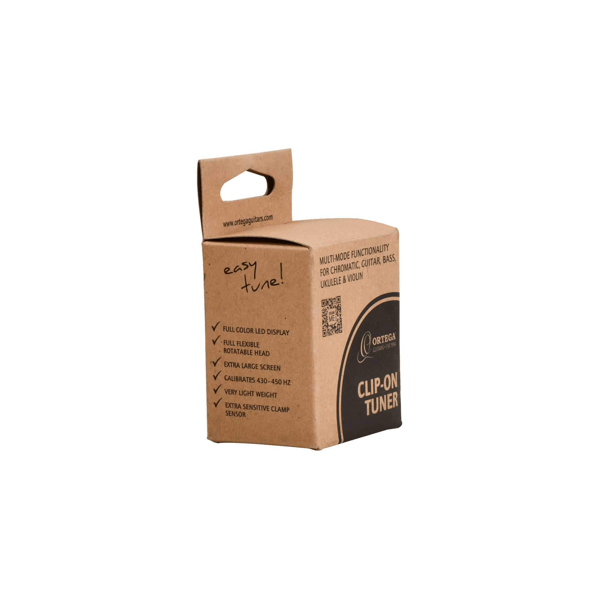 AFINADOR CROMATICO PARA GUITARRAS, BAJOS Y TODO TIPO DE INSTRUMENTO DE CUERDAS, GIRA 180°, COLOR NEGRO - Miniatura 8