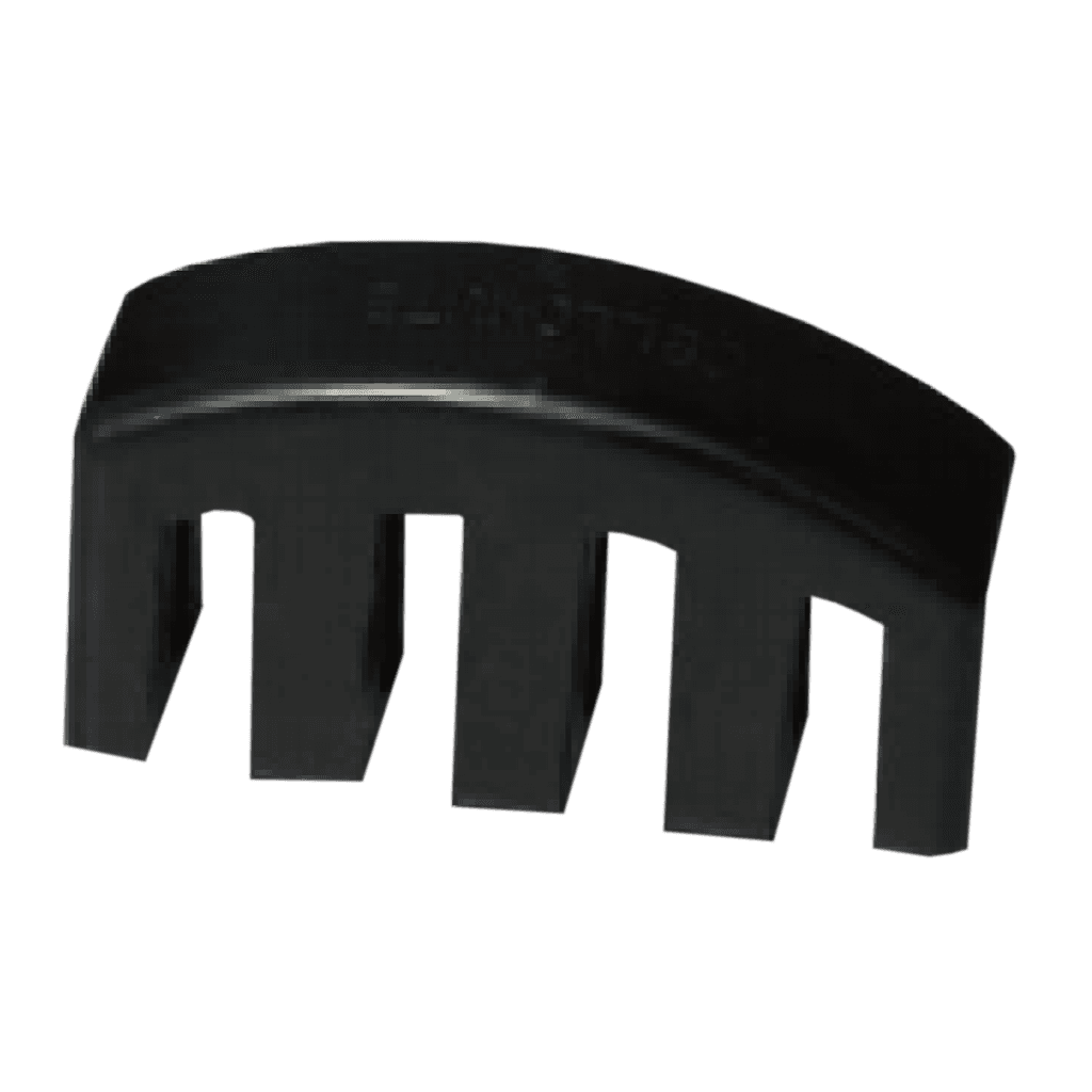 APAGADOR DE SONIDO DE CAUCHO PARA VIOLIN, COLOR NEGRO