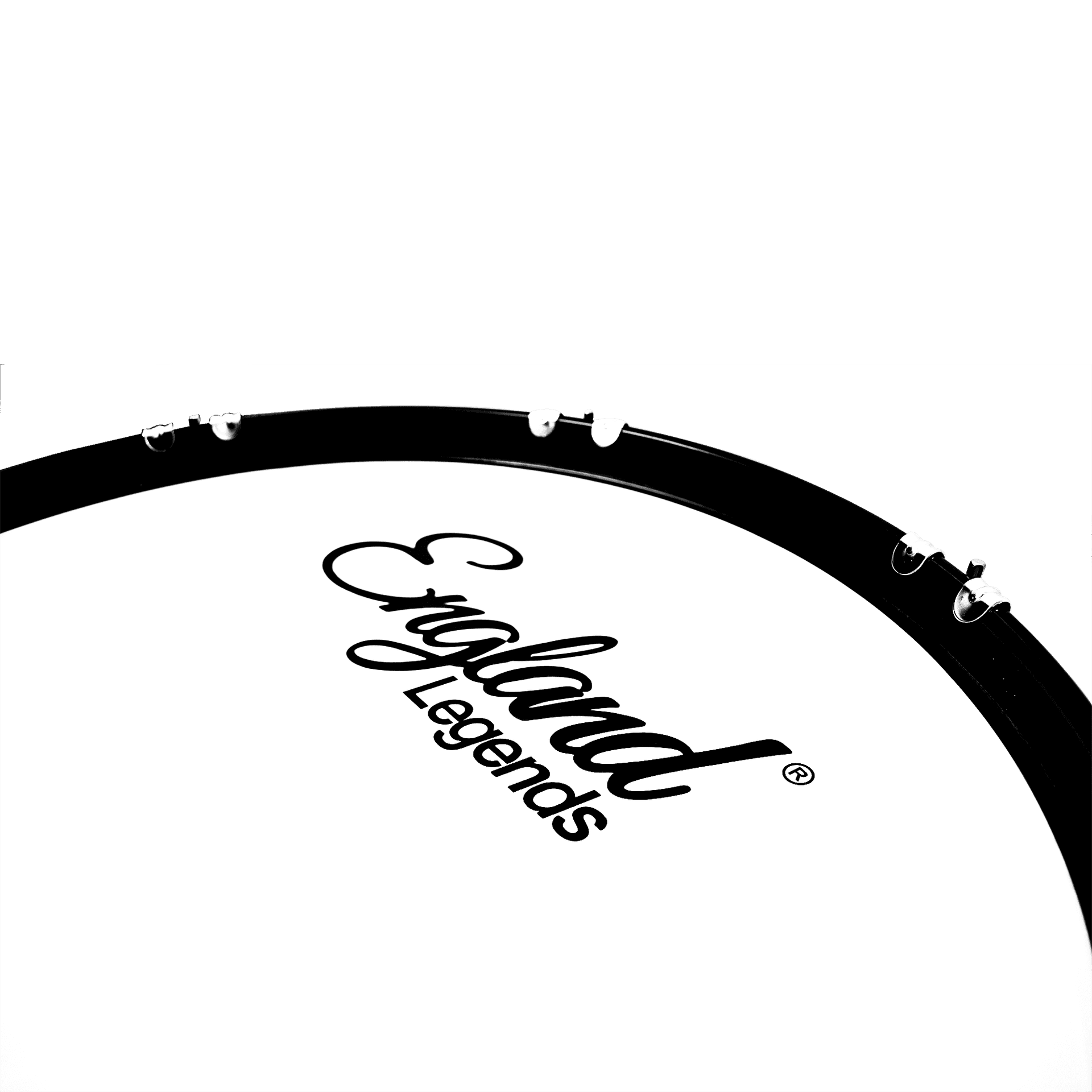 BOMBO PARA MARCHA DE 24", COLOR BLANCO, INCLUYE MAZO Y CORREA - Miniatura 8