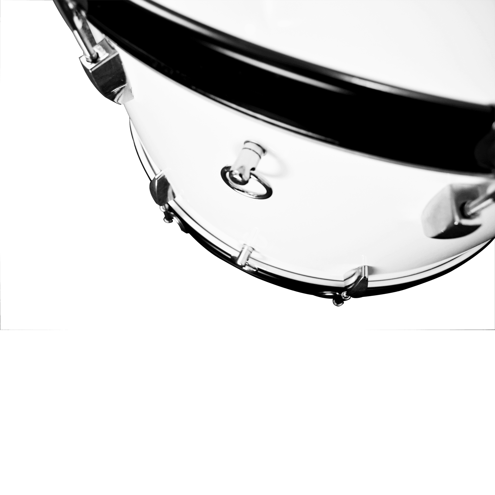 BOMBO PARA MARCHA DE 24", COLOR BLANCO, INCLUYE MAZO Y CORREA - Miniatura 9