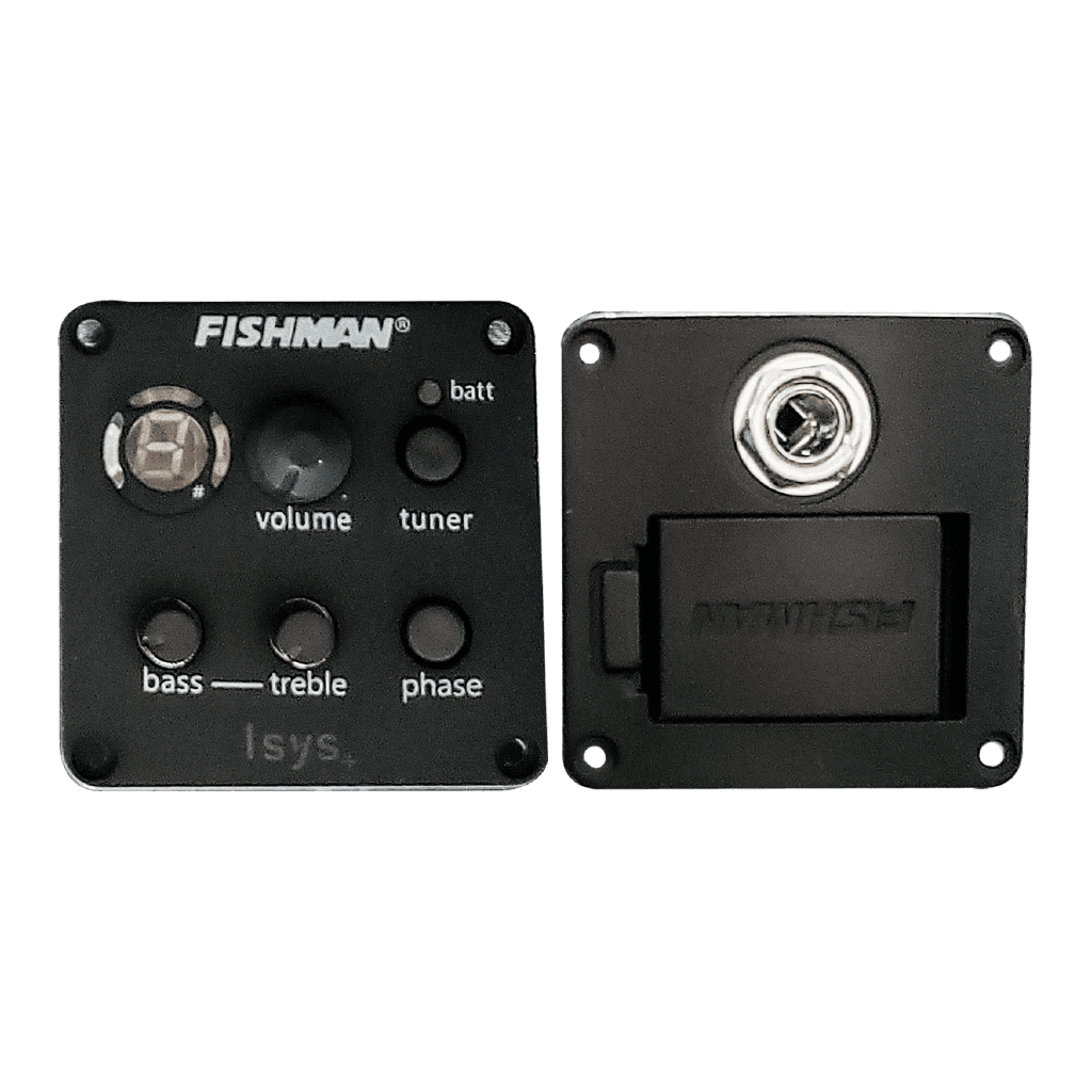 EQUALIZADOR DE 3 BANDAS TIPO FISHMAN PARA GUITARRA ELECTROCLASICA CLASICA, INCLUYE  AFINADOR CROMATICO