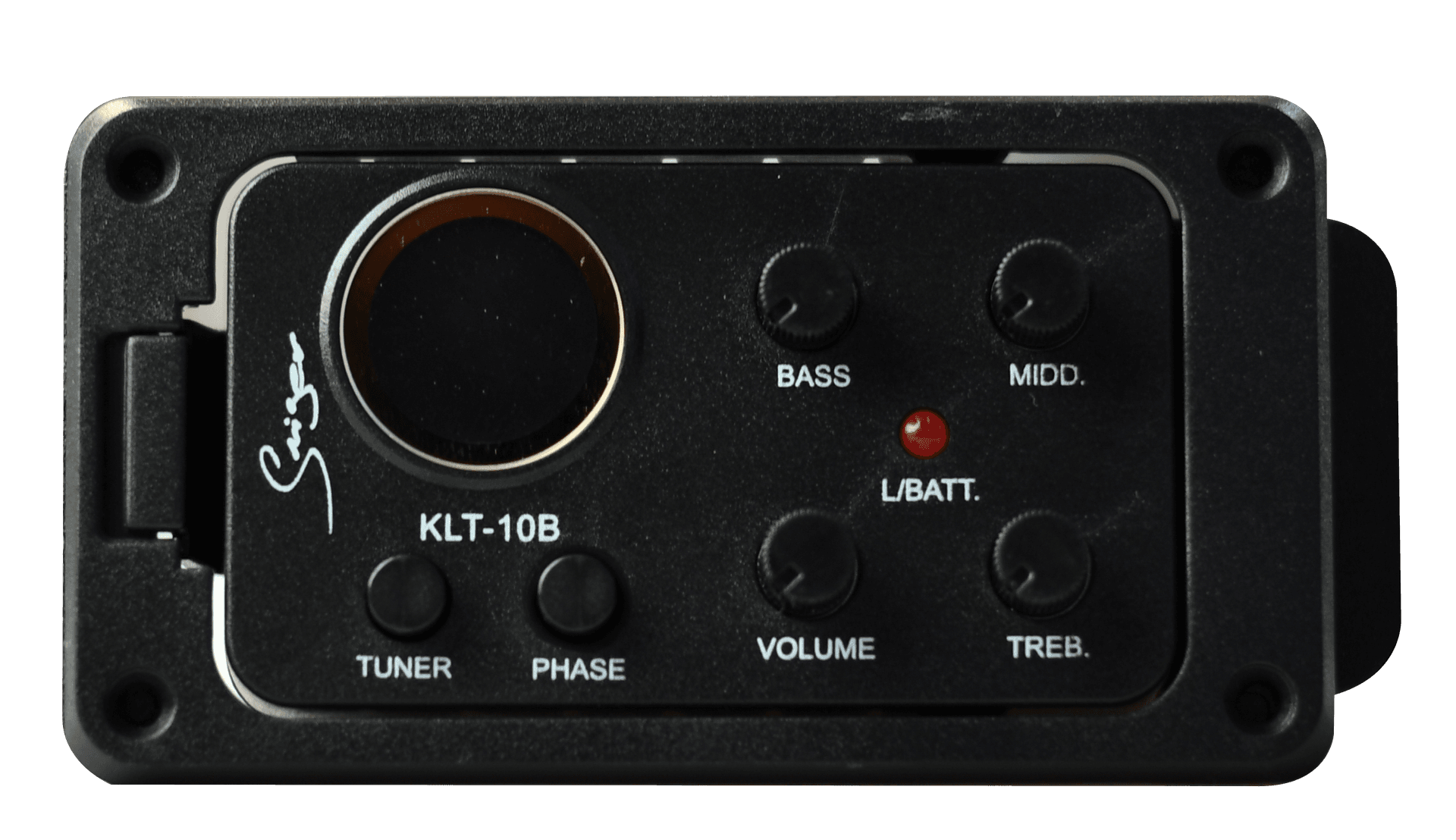 EQUALIZADOR DE 3 BANDAS CON AFINADOR PARA GUITARRA