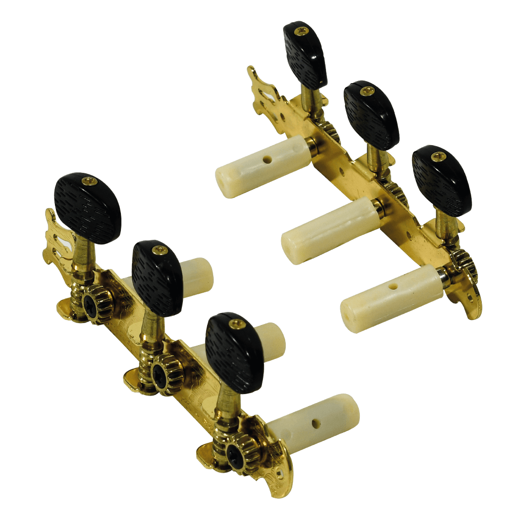 SET DE CLAVIJAS PARA GUITARRA CLASICA, NEGRA