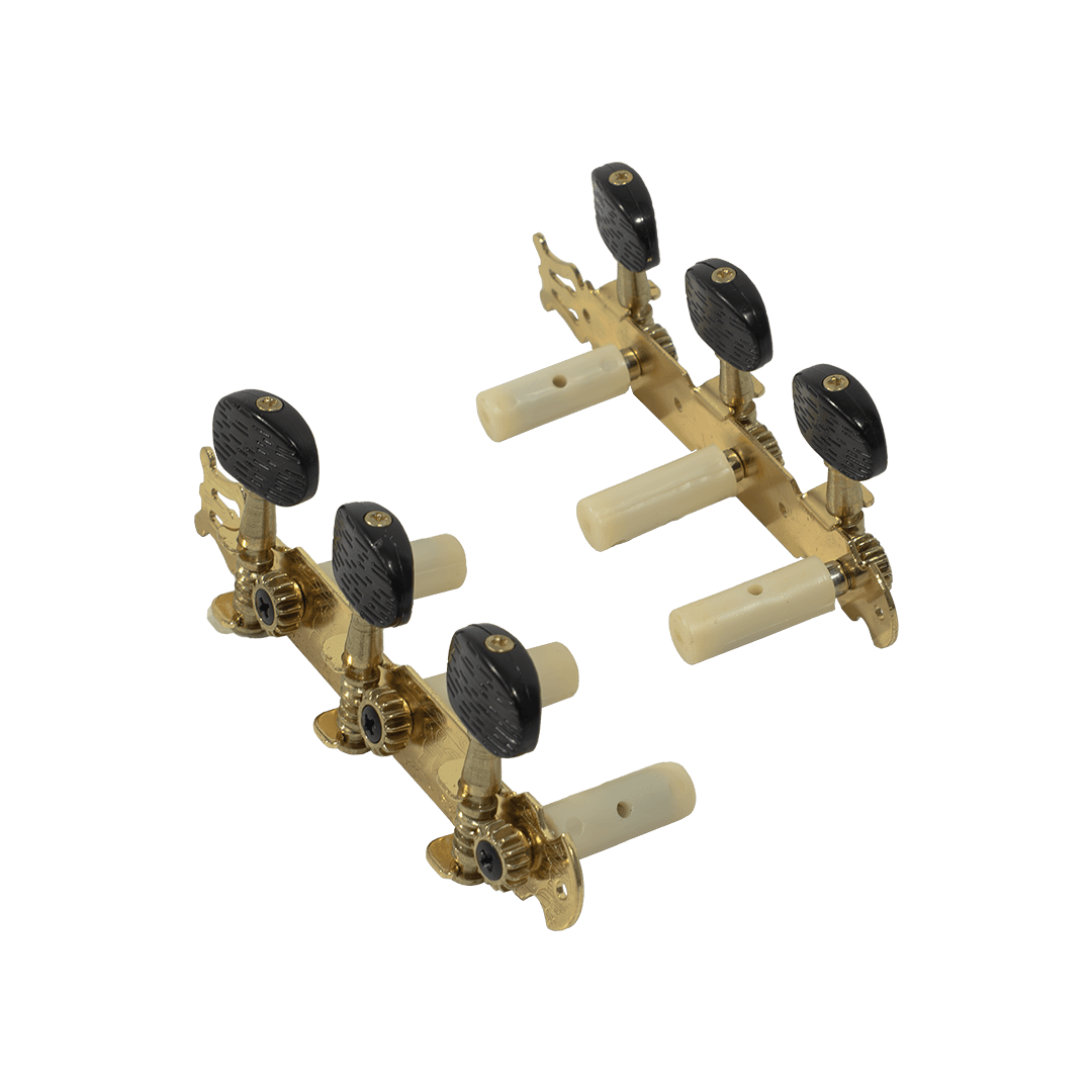 SET DE CLAVIJAS PARA GUITARRA CLASICA, NEGRA - Miniatura 2