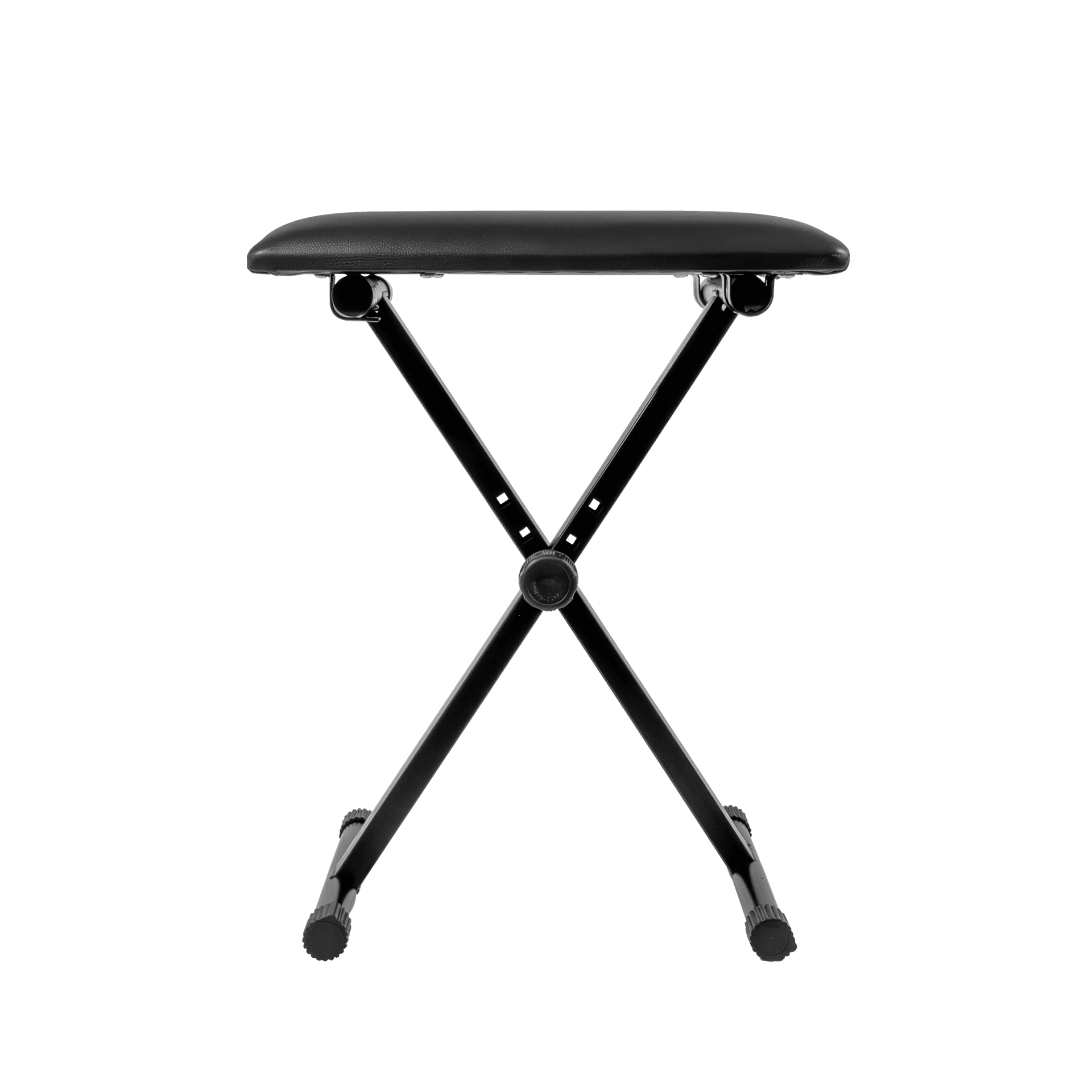 SILLA PARA TECLADO O PIANO, DE METAL CON ALMOHADA DE ESPUMA Y VINIL, COLOR NEGRO - Miniatura 3