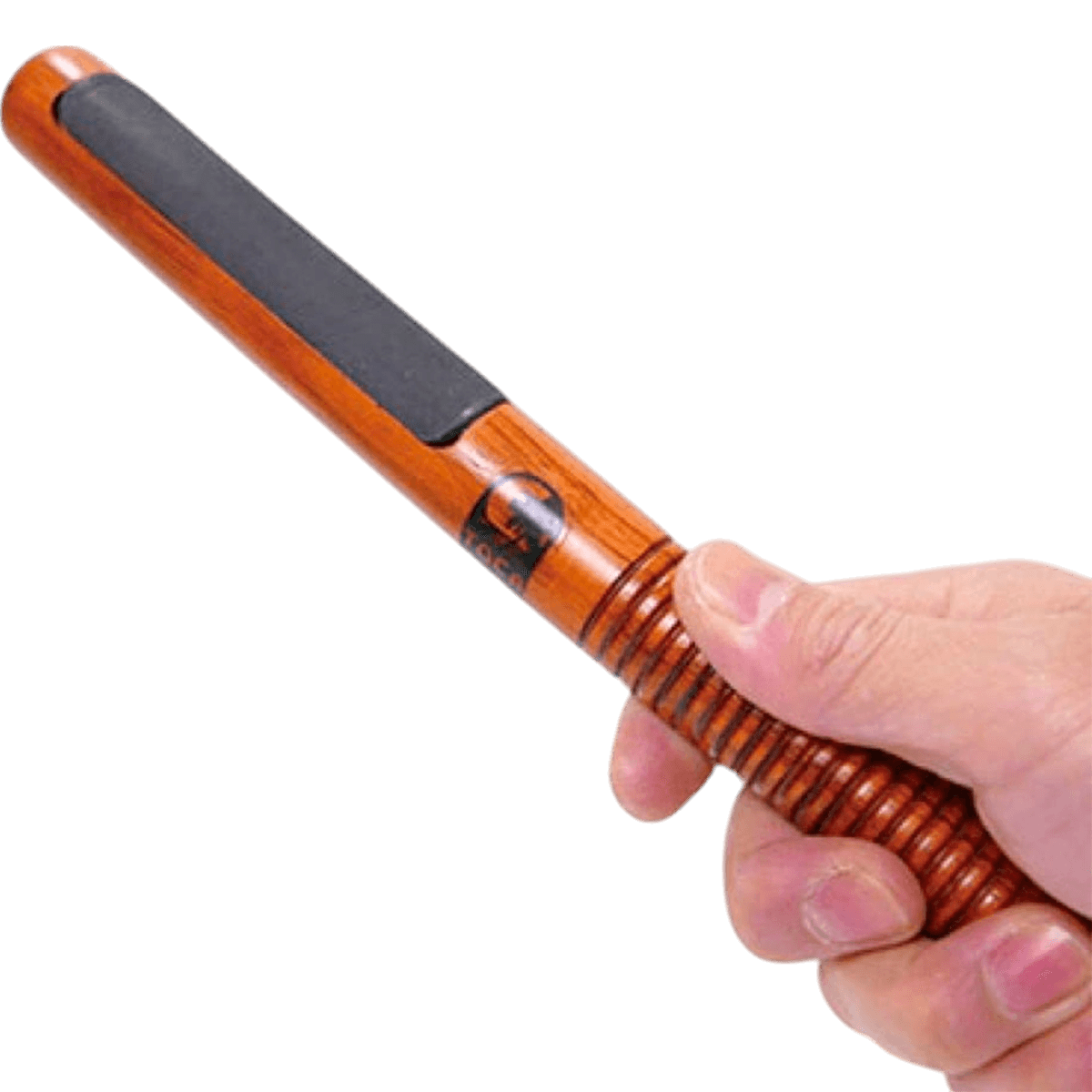 BAQUETA DE MADERA CON DOBLE SUPERFICIE PARA CAMPANA DE MANO - Miniatura 4