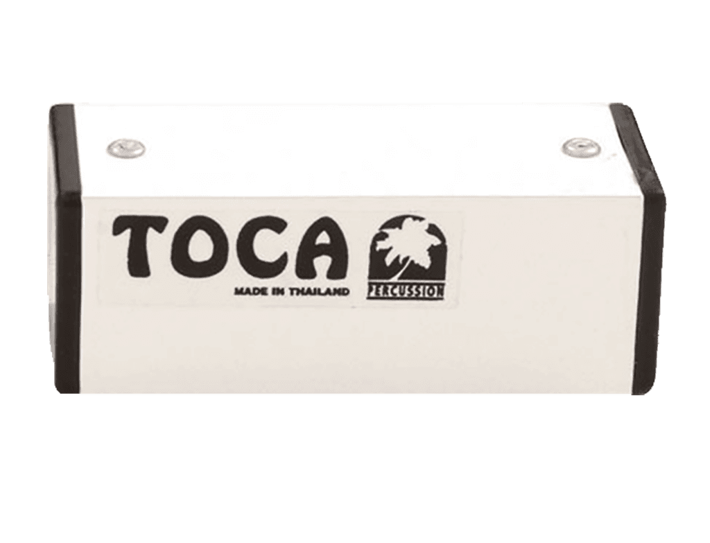 SHAKER 4", RECTANGULAR DE METAL, COLOR BLANCO