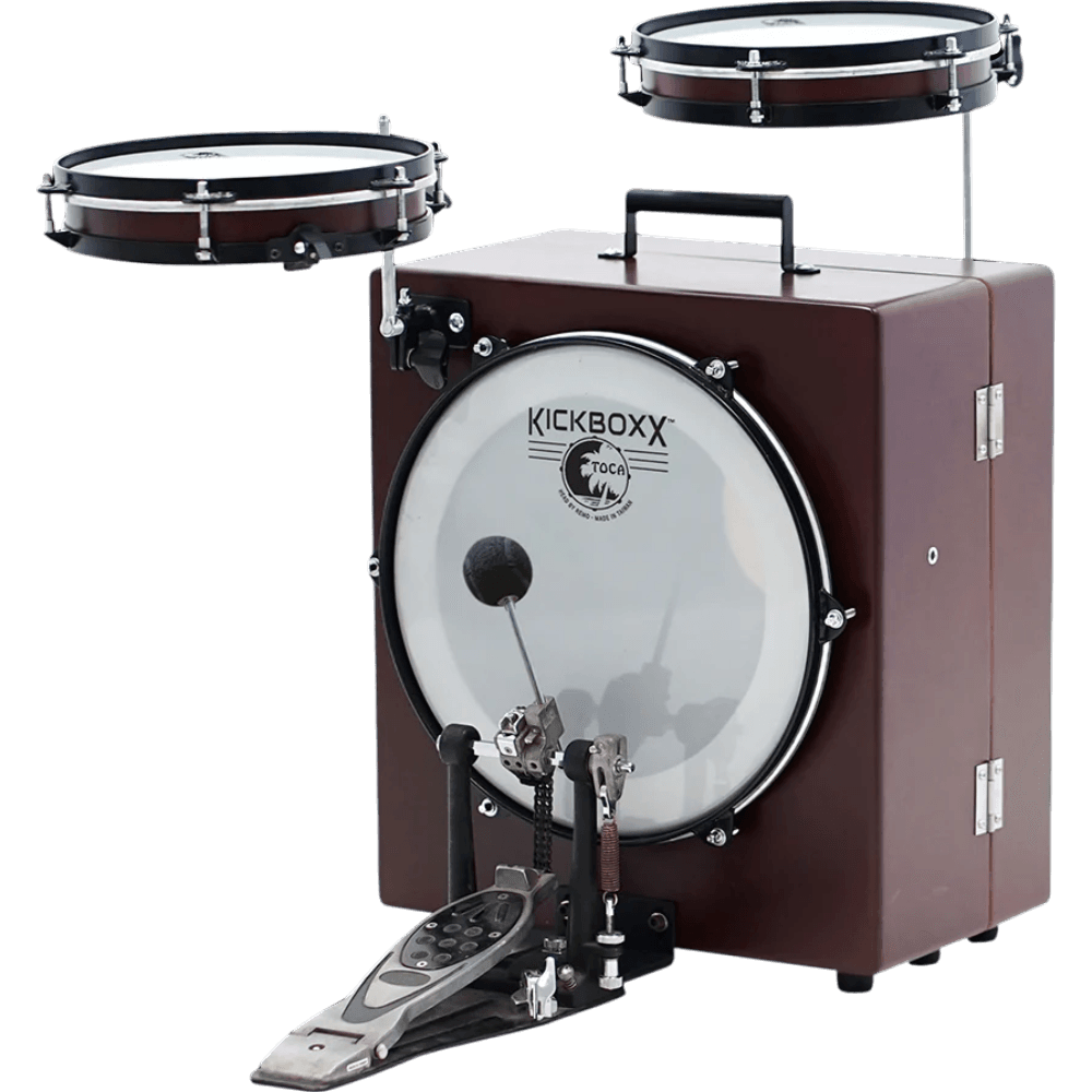 SET BATERIA PORTATIL, BOMBO 14", REDOBLANTE 10", TOM DE 10" - Miniatura 2