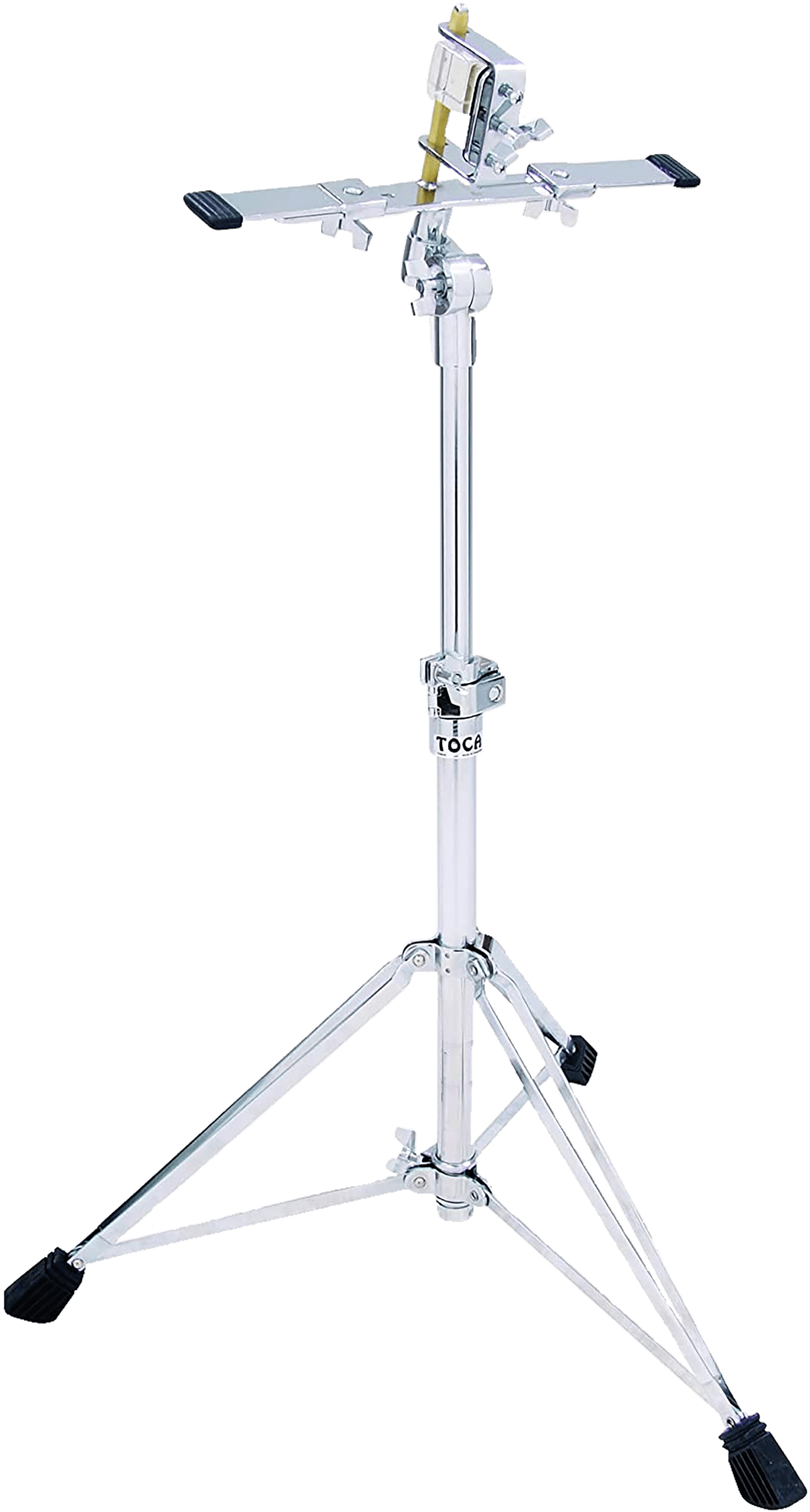 SOPORTE TRIPODE PARA BONGO, NIQUELADO