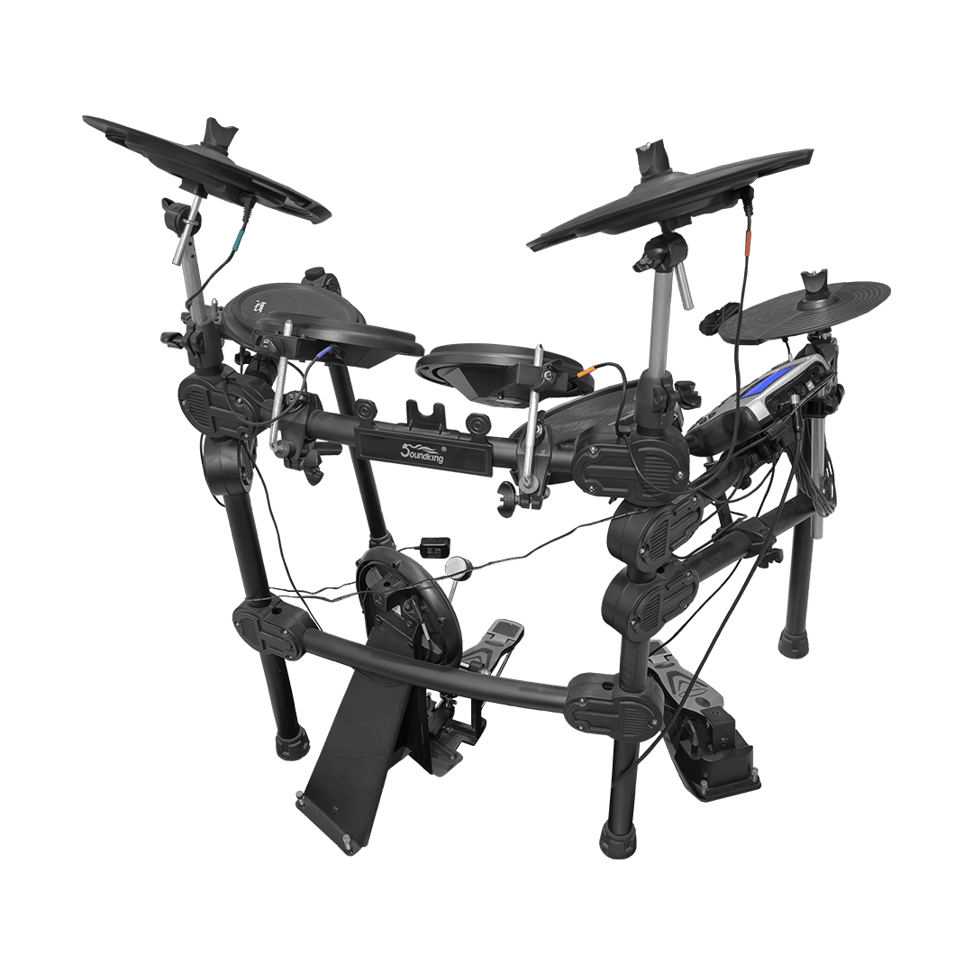 BATERIA ELECTRONICA, 8 PADS, SOPORTE DE METAL, 448 TIMBRES, 26 PRESETS, EQ 3 BANDAS, PUERTO MIDI IN-OUT - Miniatura 3