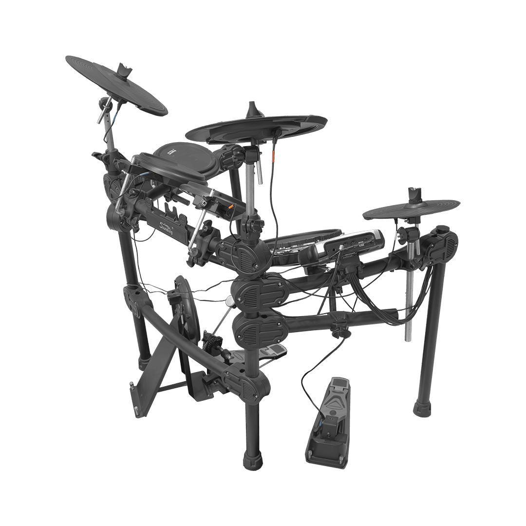 BATERIA ELECTRONICA, 8 PADS, SOPORTE DE METAL, 448 TIMBRES, 26 PRESETS, EQ 3 BANDAS, PUERTO MIDI IN-OUT - Miniatura 4